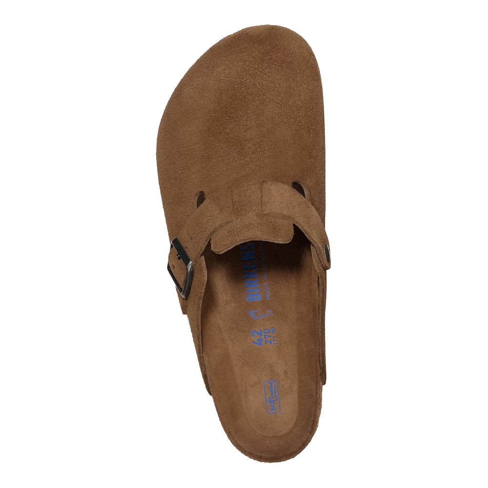 Women's Birkenstock, Boston Soft Footbed Clog - Narrow Fit ‐ Peltz