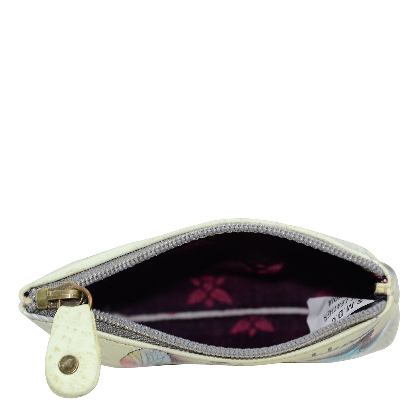 Peltz Shoes Women's Anuschka Coin Pouch Wonderous Wings 1031-WWG