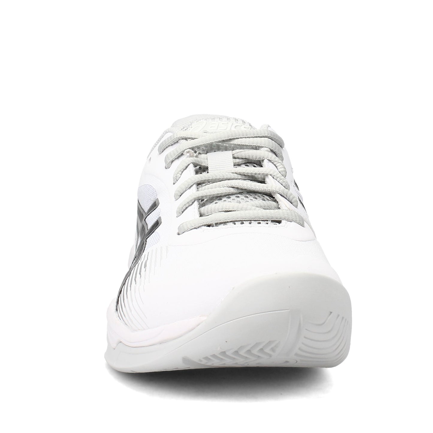 Peltz Shoes Men's ASICS GEL-Game 8 Tennis Shoe WHITE BLACK 1041A192.101