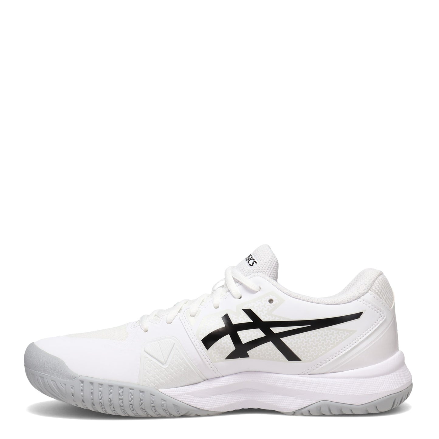 Peltz Shoes Men's ASICS GEL-Challenger 13 Tennis Shoe WHITE BLACK 1041A222.101