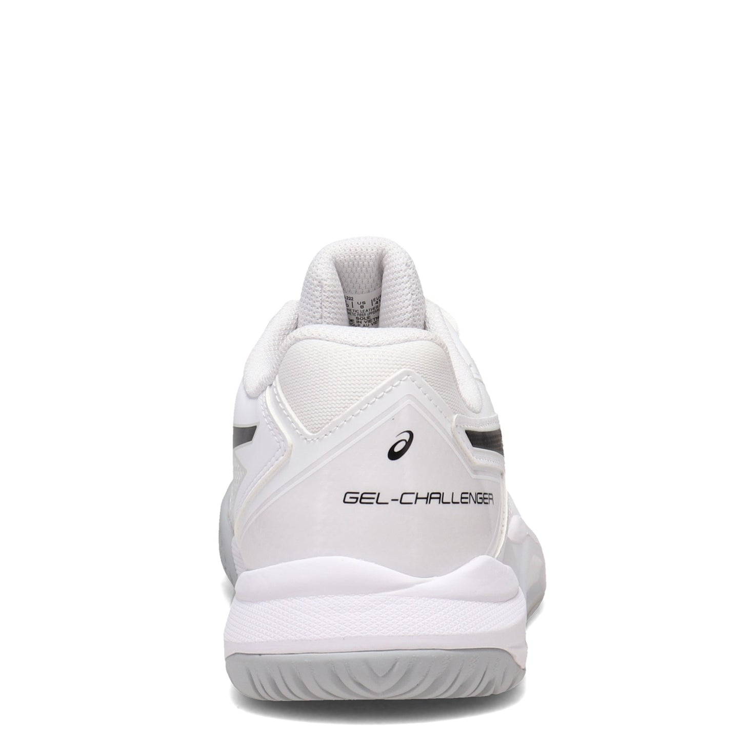 Peltz Shoes Men's ASICS GEL-Challenger 13 Tennis Shoe WHITE BLACK 1041A222.101