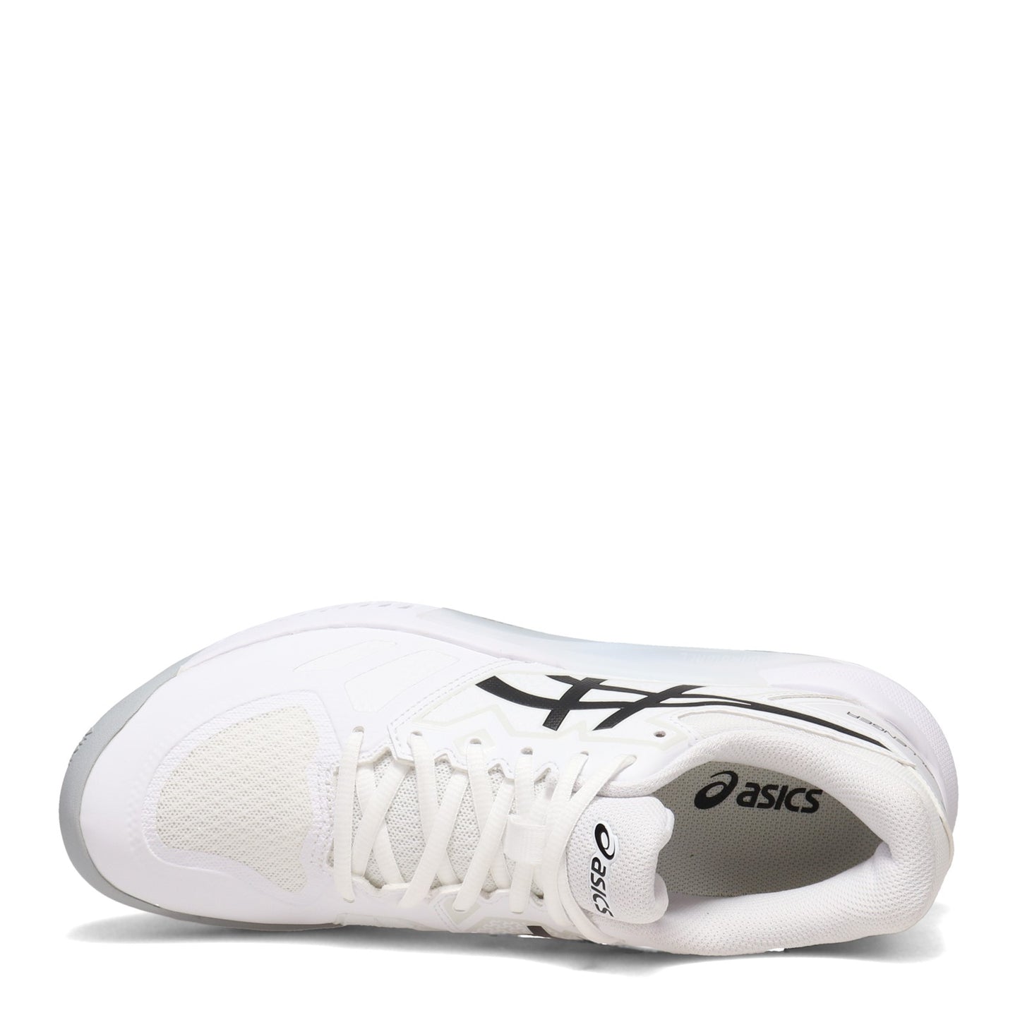 Peltz Shoes Men's ASICS GEL-Challenger 13 Tennis Shoe WHITE BLACK 1041A222.101