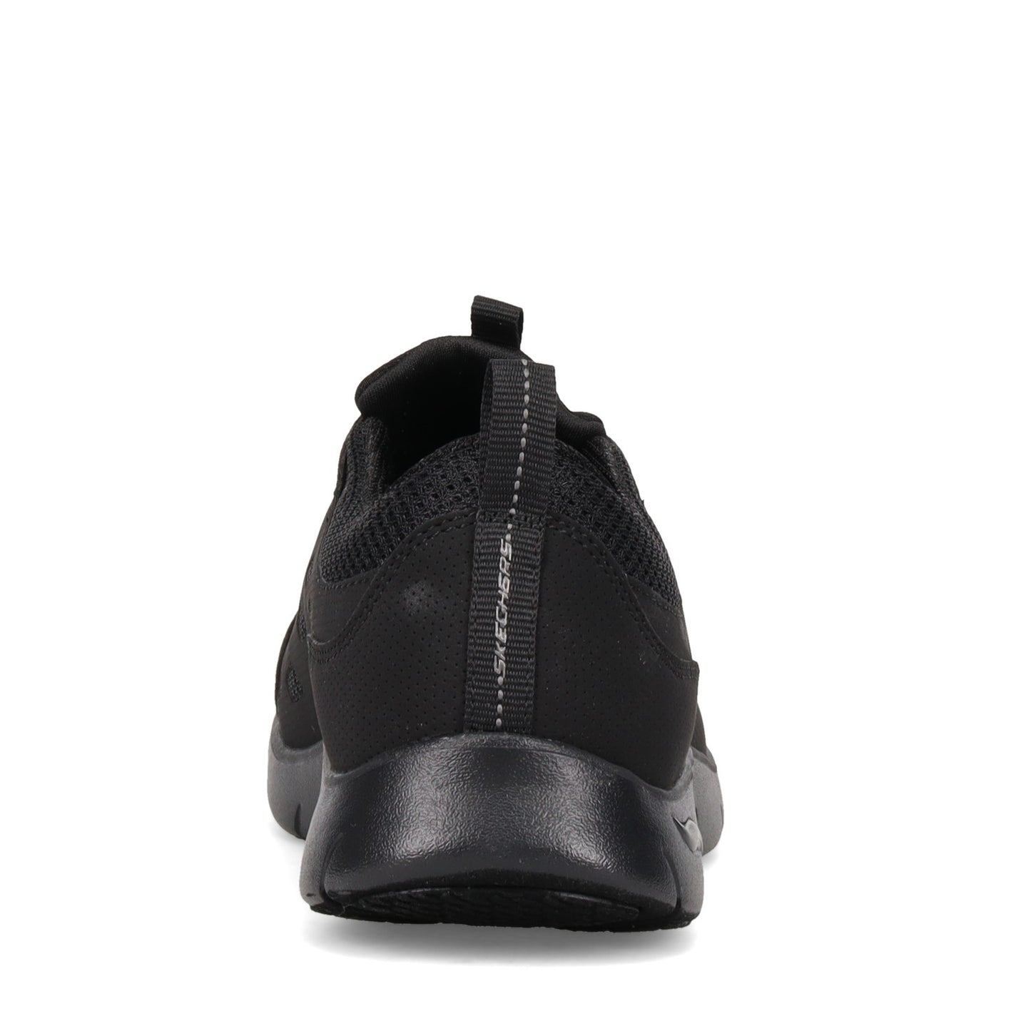 Peltz Shoes Women's Skechers Arch Fit Refine Sneaker BLACK 104163-BBK