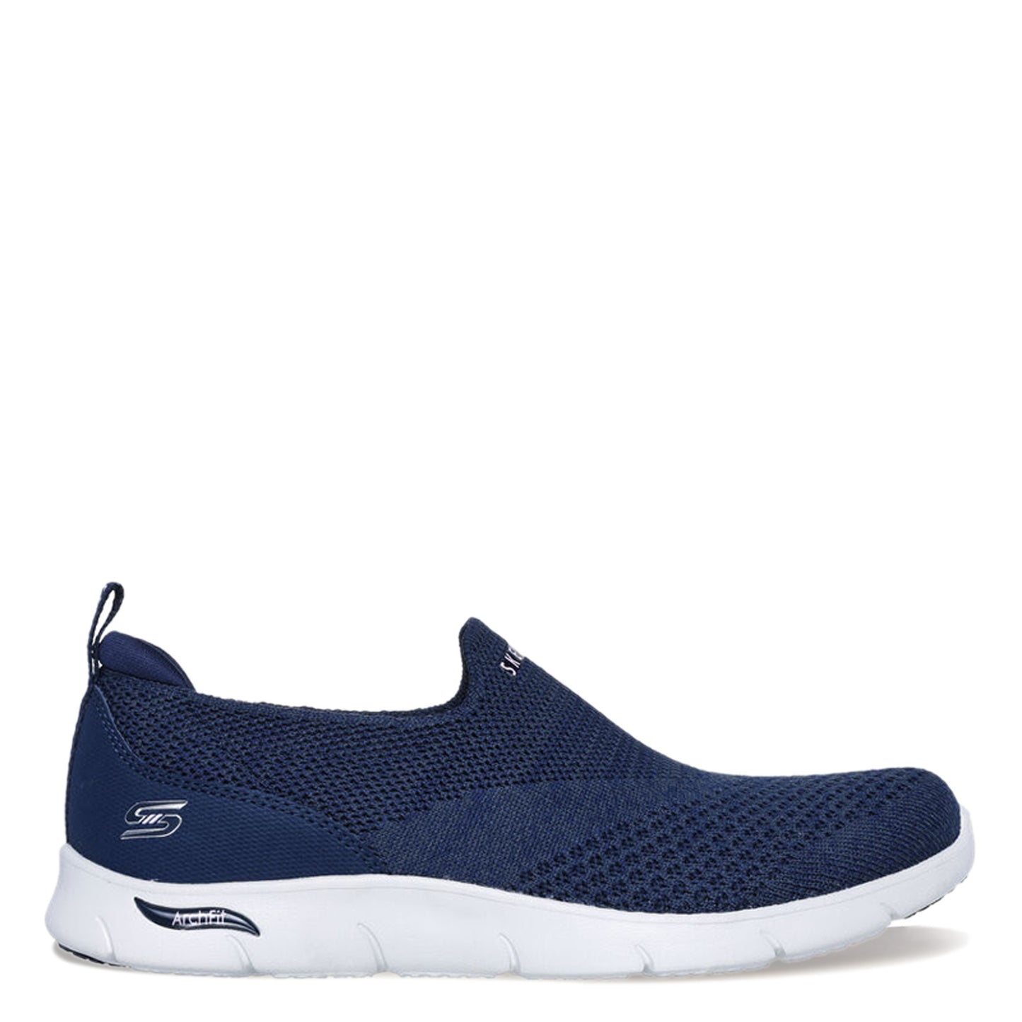 Peltz Shoes Women's Skechers Arch Fit Refine - Don't Go Slip-On NAVY 104164-NVY