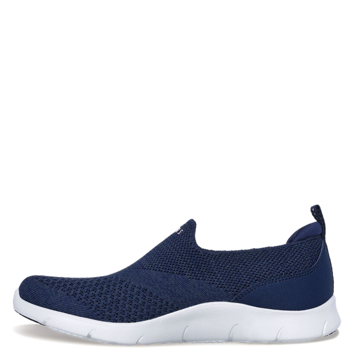 Peltz Shoes Women's Skechers Arch Fit Refine - Don't Go Slip-On NAVY 104164-NVY