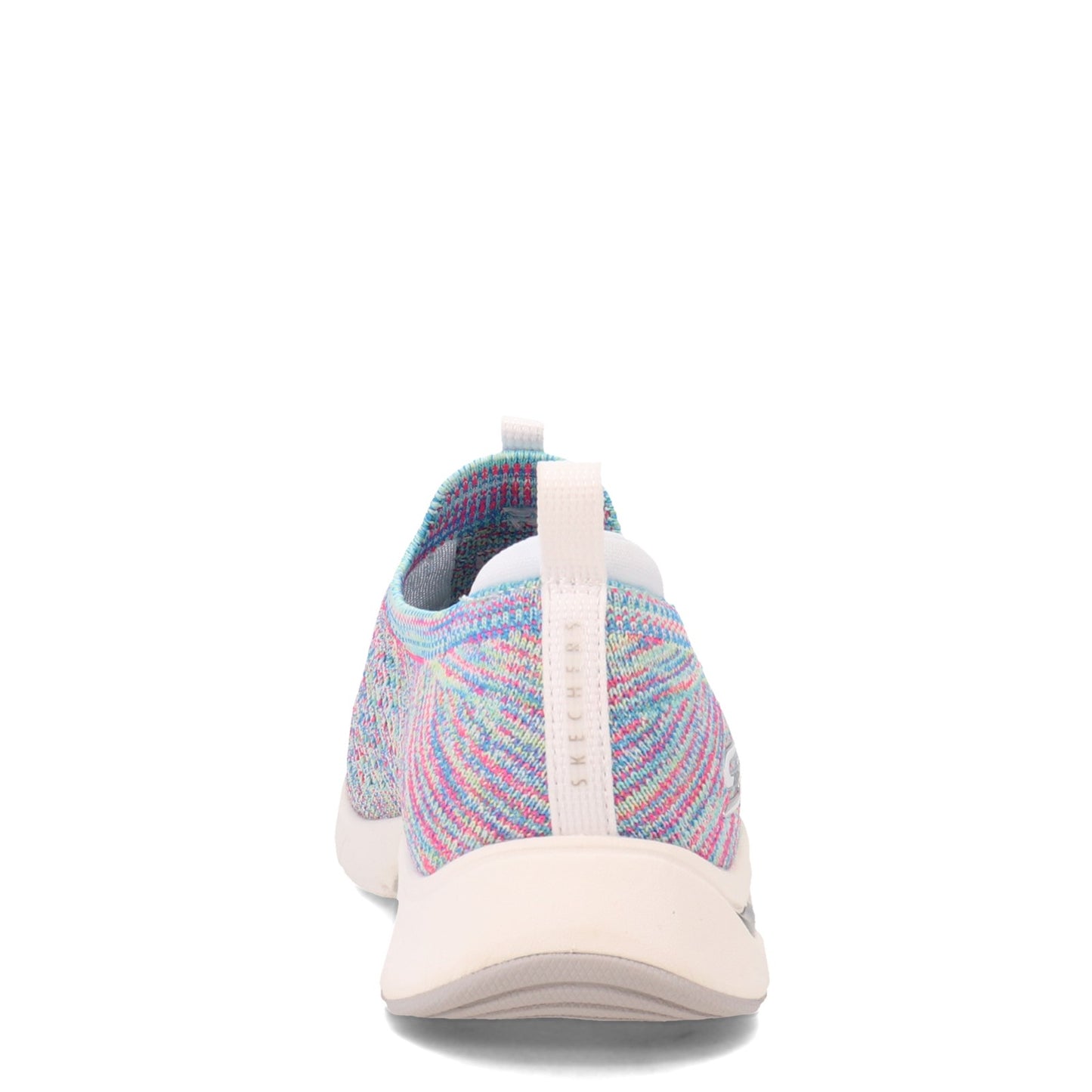 Peltz Shoes Women's Skechers Skech-Air Arch Fit Walking Shoe WHITE MULTI 104250-WMLT