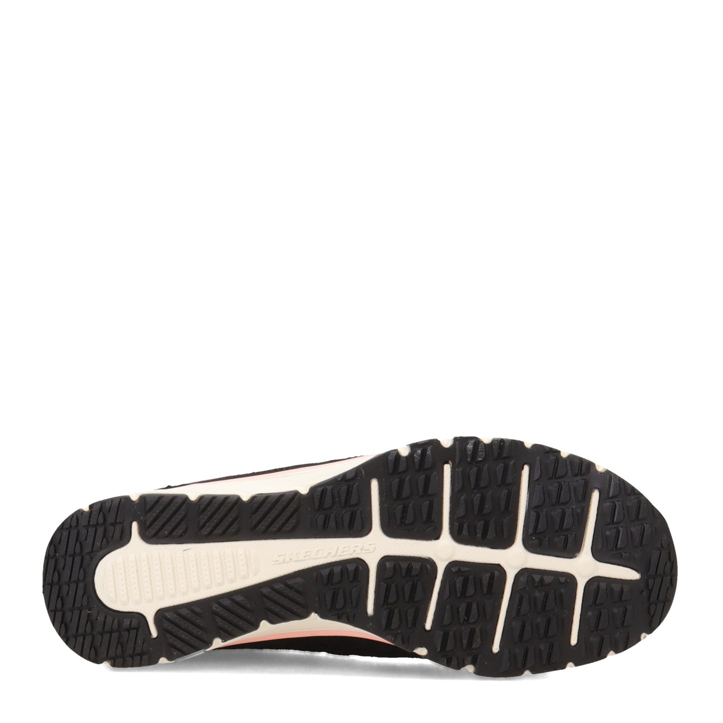 Peltz Shoes Women's Skechers Gratis Sport - Live Golden Sneaker BLACK / WHITE 104281-BKW