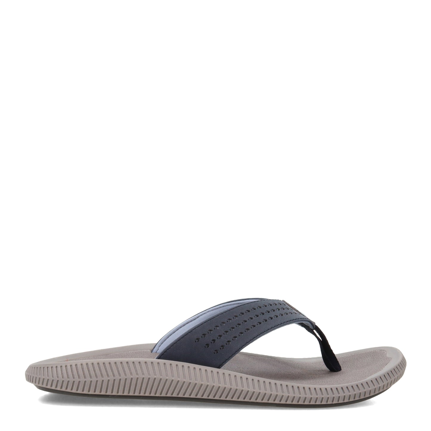 Peltz Shoes Men's OluKai Ulele Sandal Blue Depth/Charcoal 10435-TF26
