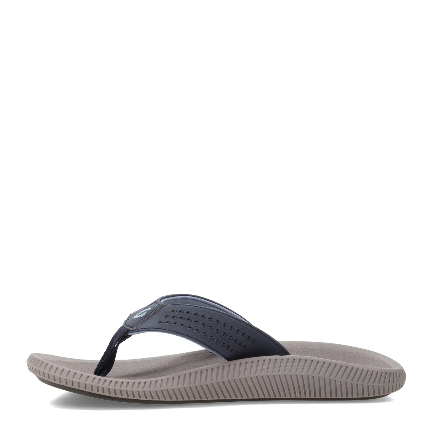Peltz Shoes Men's OluKai Ulele Sandal Blue Depth/Charcoal 10435-TF26