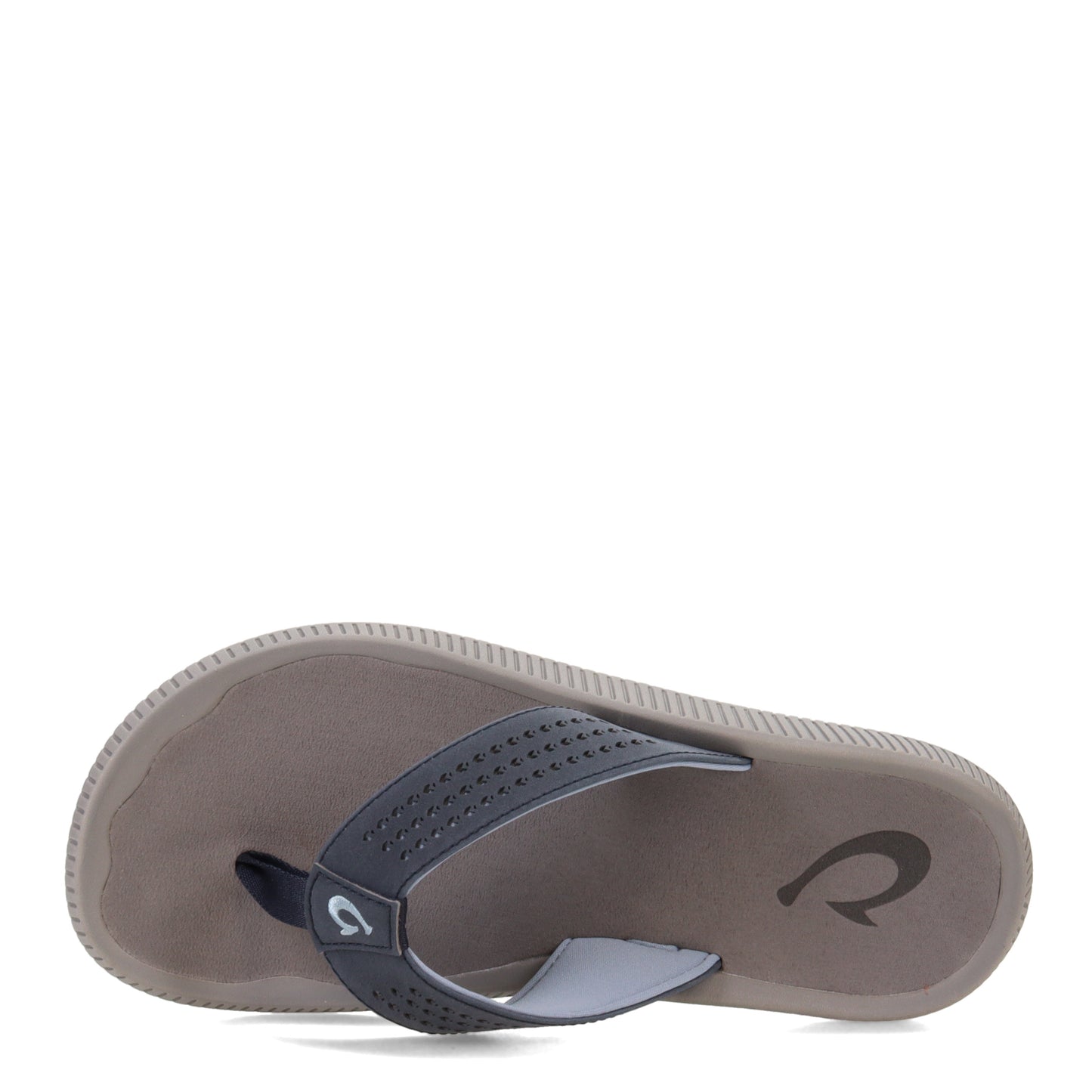 Peltz Shoes Men's OluKai Ulele Sandal Blue Depth/Charcoal 10435-TF26