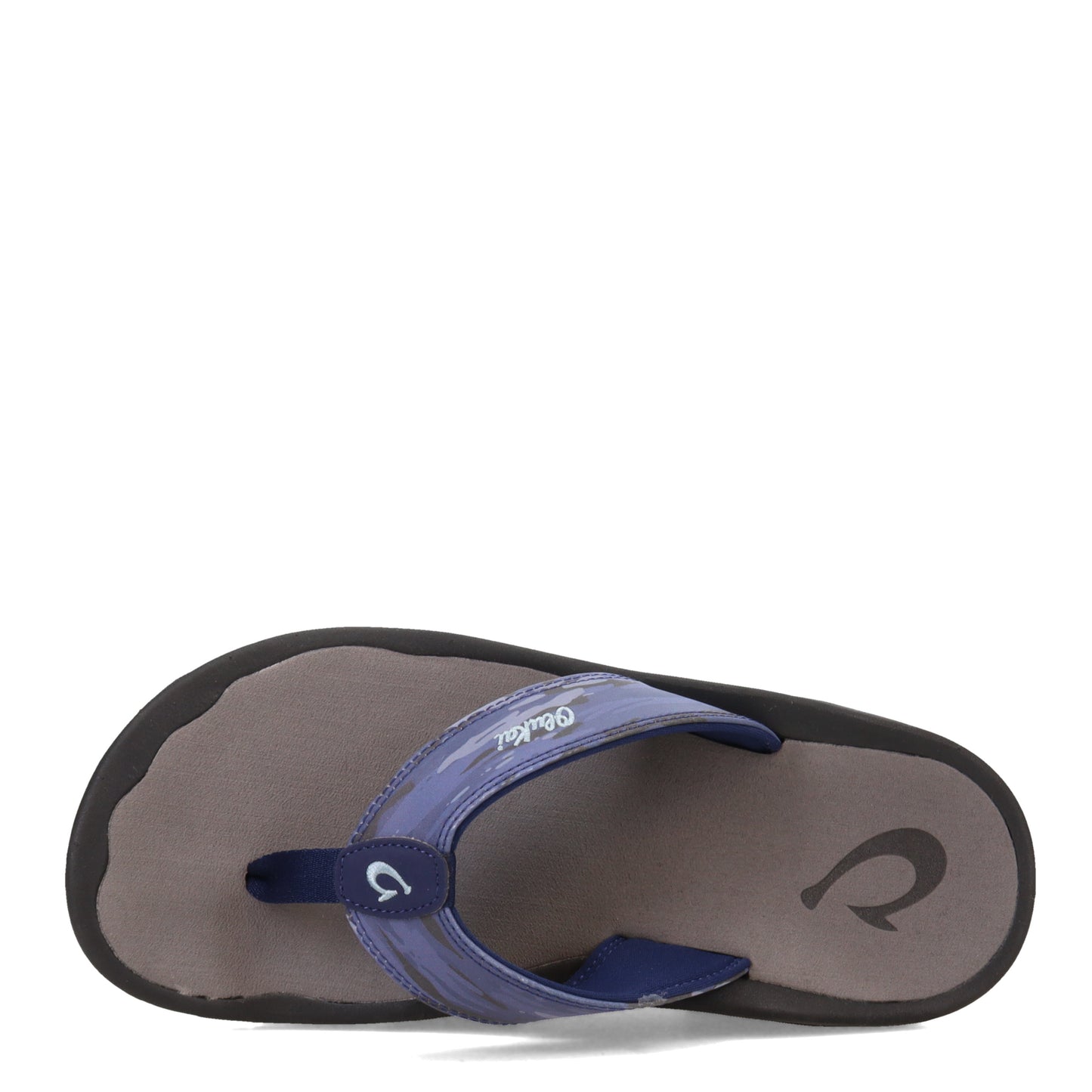 Peltz Shoes Men's OluKai Ohana Pai Sandal BLUE 10437-DEWQ