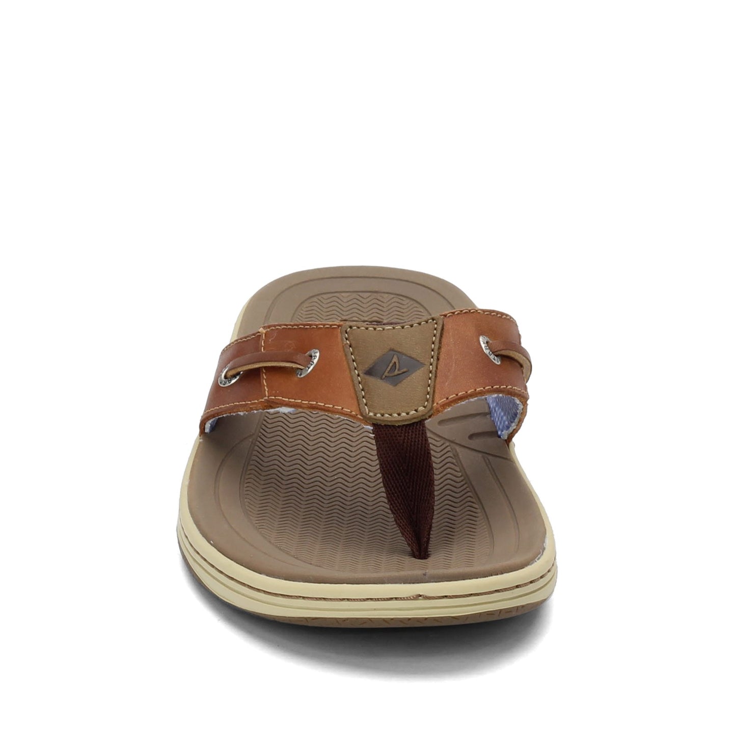 Peltz Shoes Men's Sperry Baitfish Sandal TAN 1048719