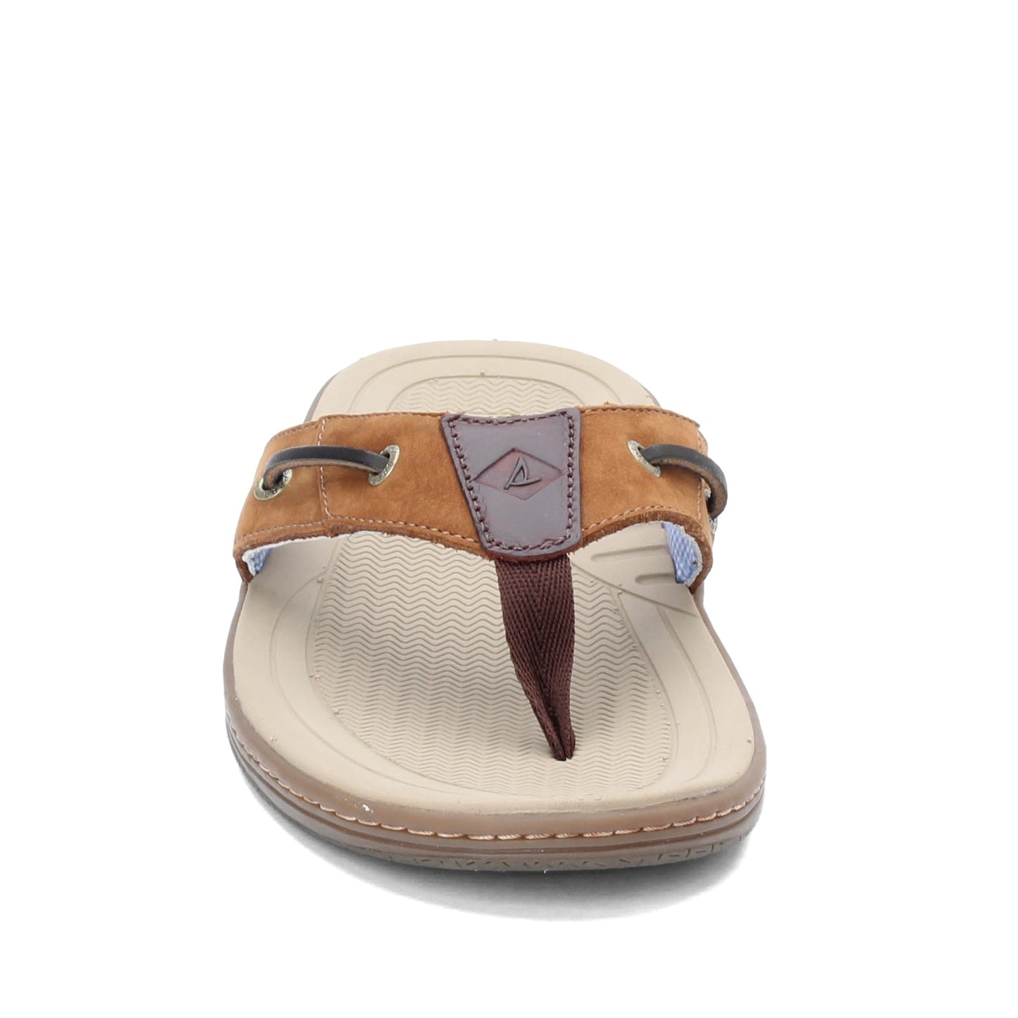 Peltz Shoes Men's Sperry Baitfish Sandal BROWN BRN NUBUCK 1048735
