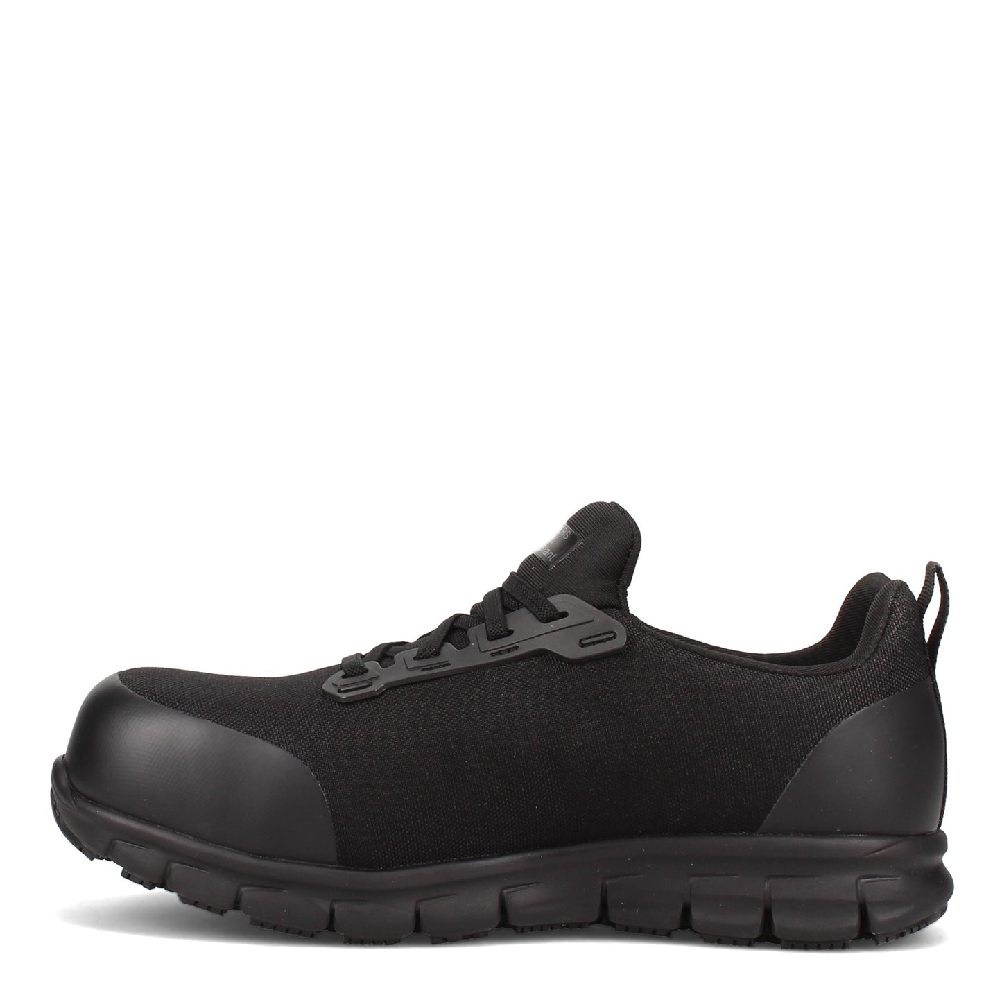 Peltz Shoes Women's Skechers Work Sure Track - Irmo Alloy Toe Shoe BLACK 108003-BLK