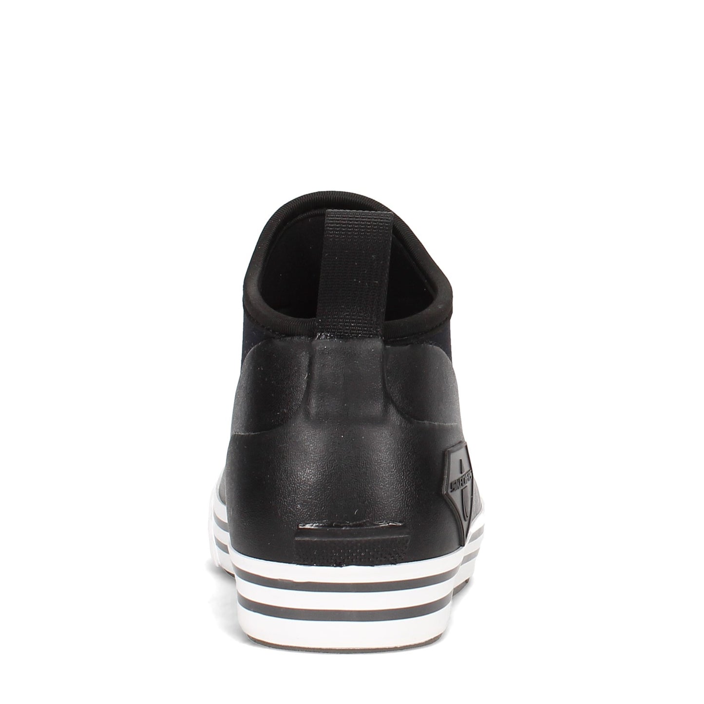 Peltz Shoes Women's Skechers Moltke - Moncks WP Work Boot Black 108032-BLK