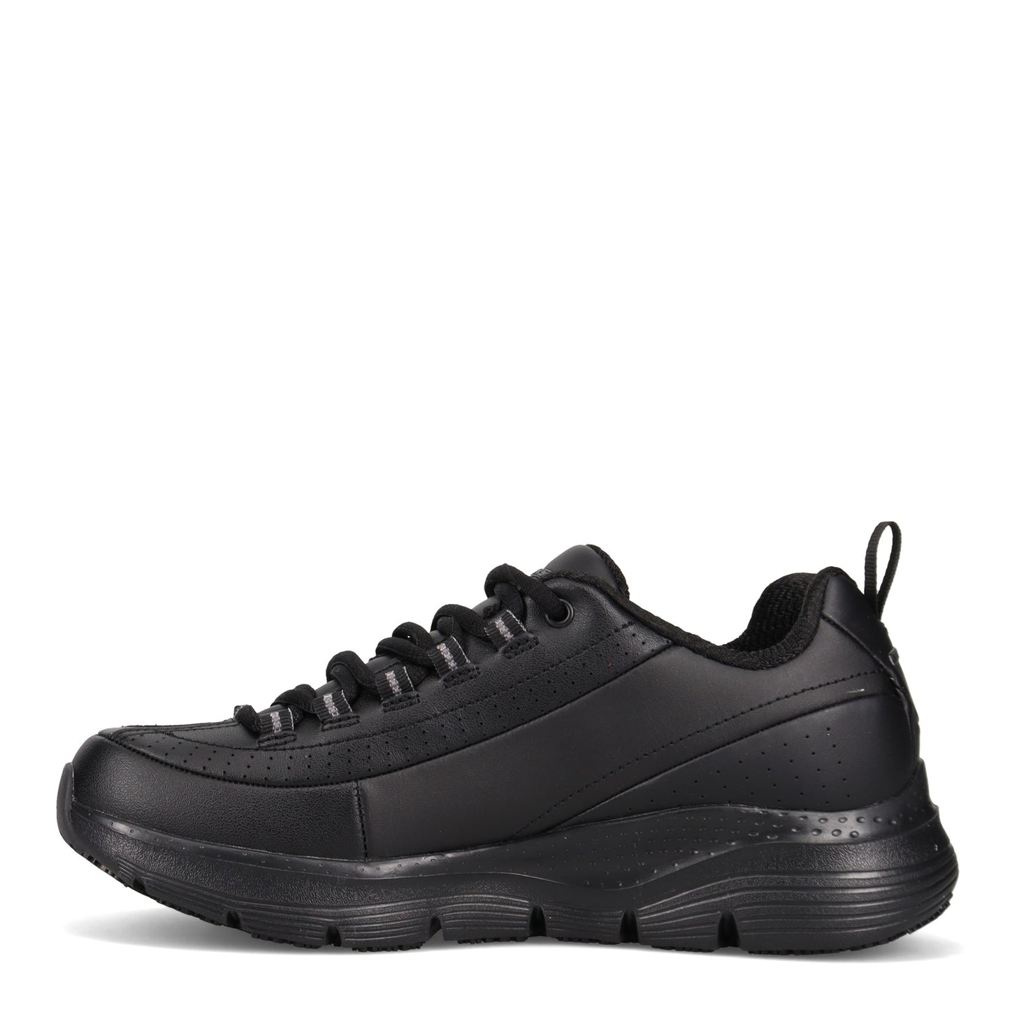 Peltz Shoes Women's Skechers Arch Fit SR - Trickell II Work Shoe BLACK 108053-BLK