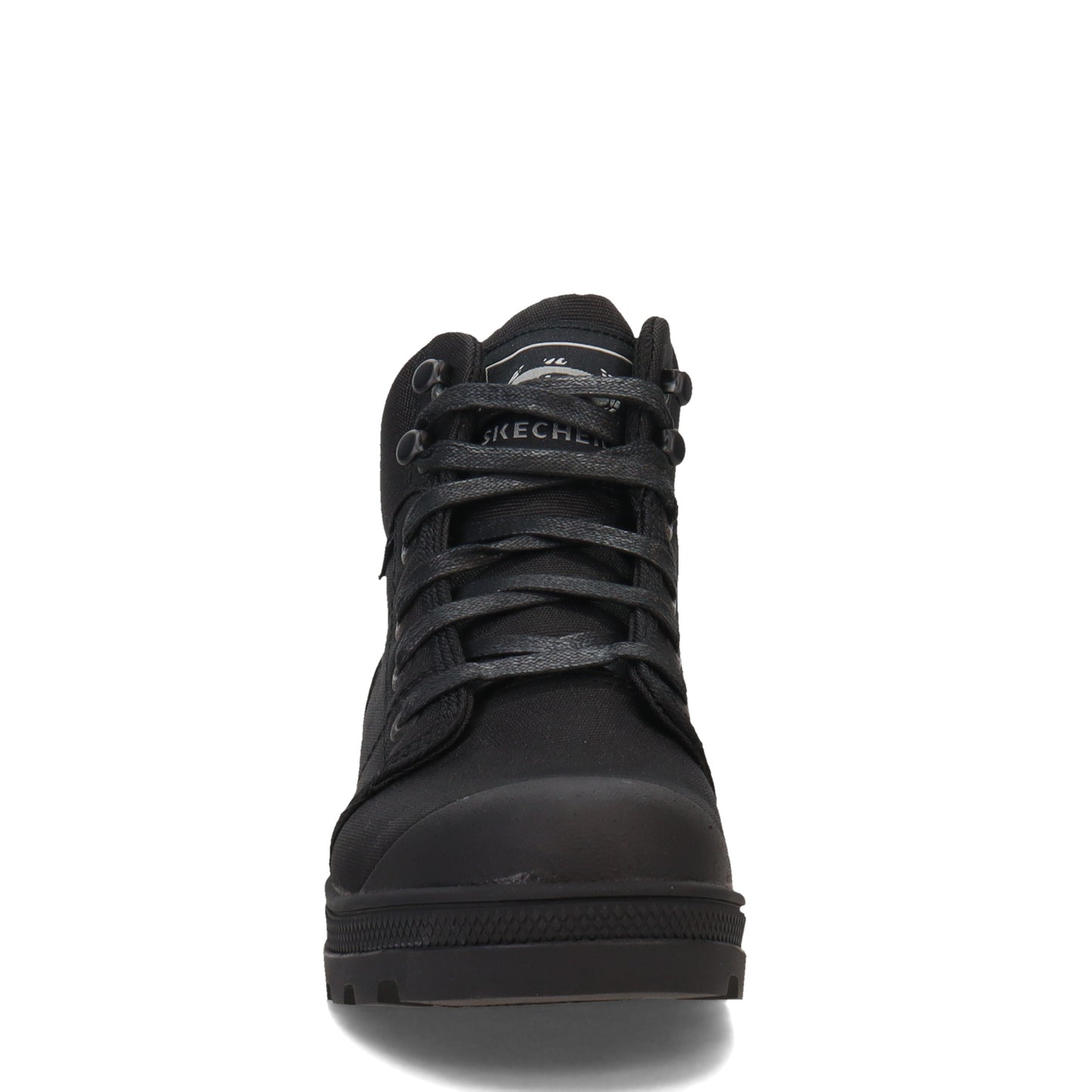 Peltz Shoes Women's Skechers Work Rotund - Darragh ST Boot Black 108055-BLK