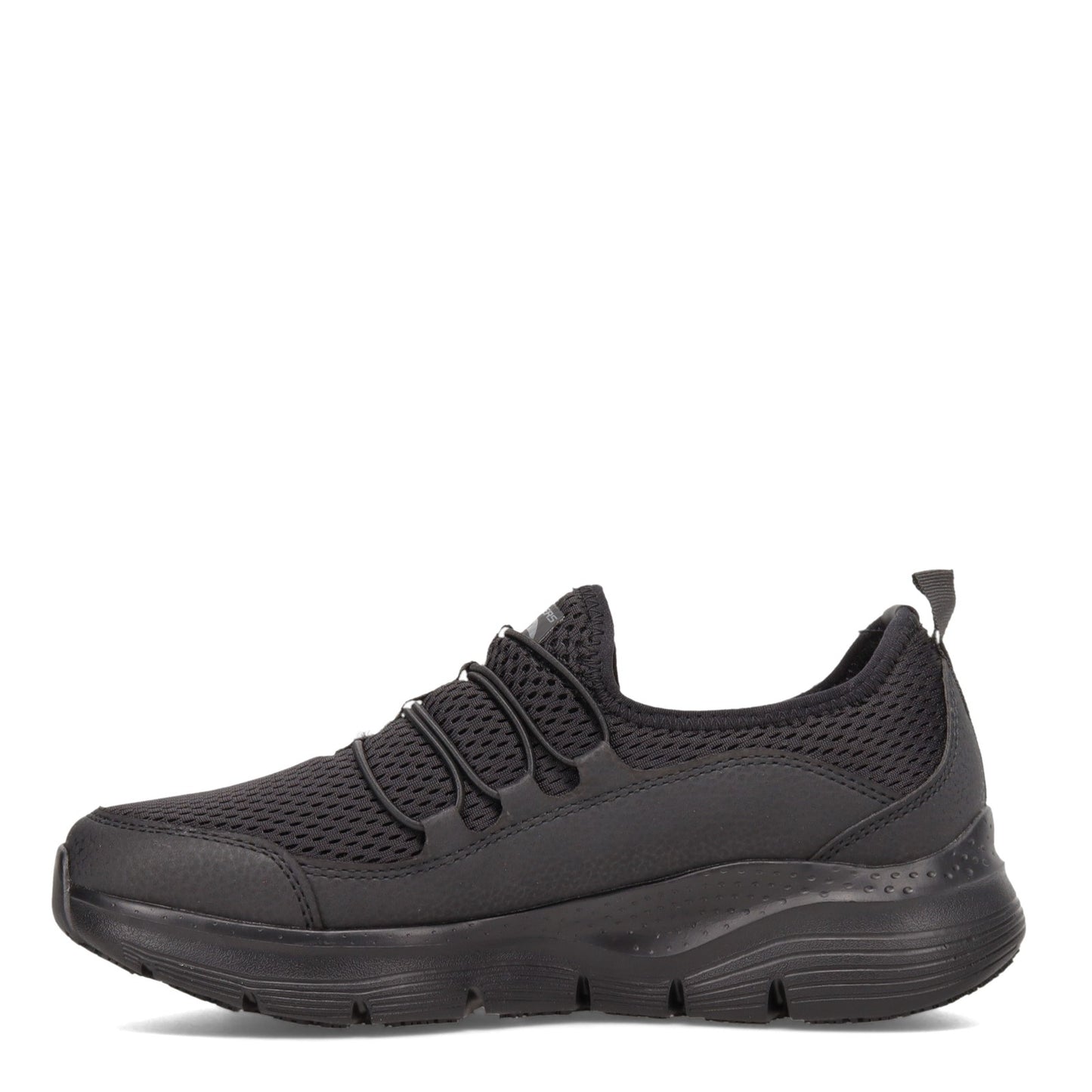 Peltz Shoes Women's Skechers Arch Fit SR - Jitsy Work Shoe BLACK 108063-BLK