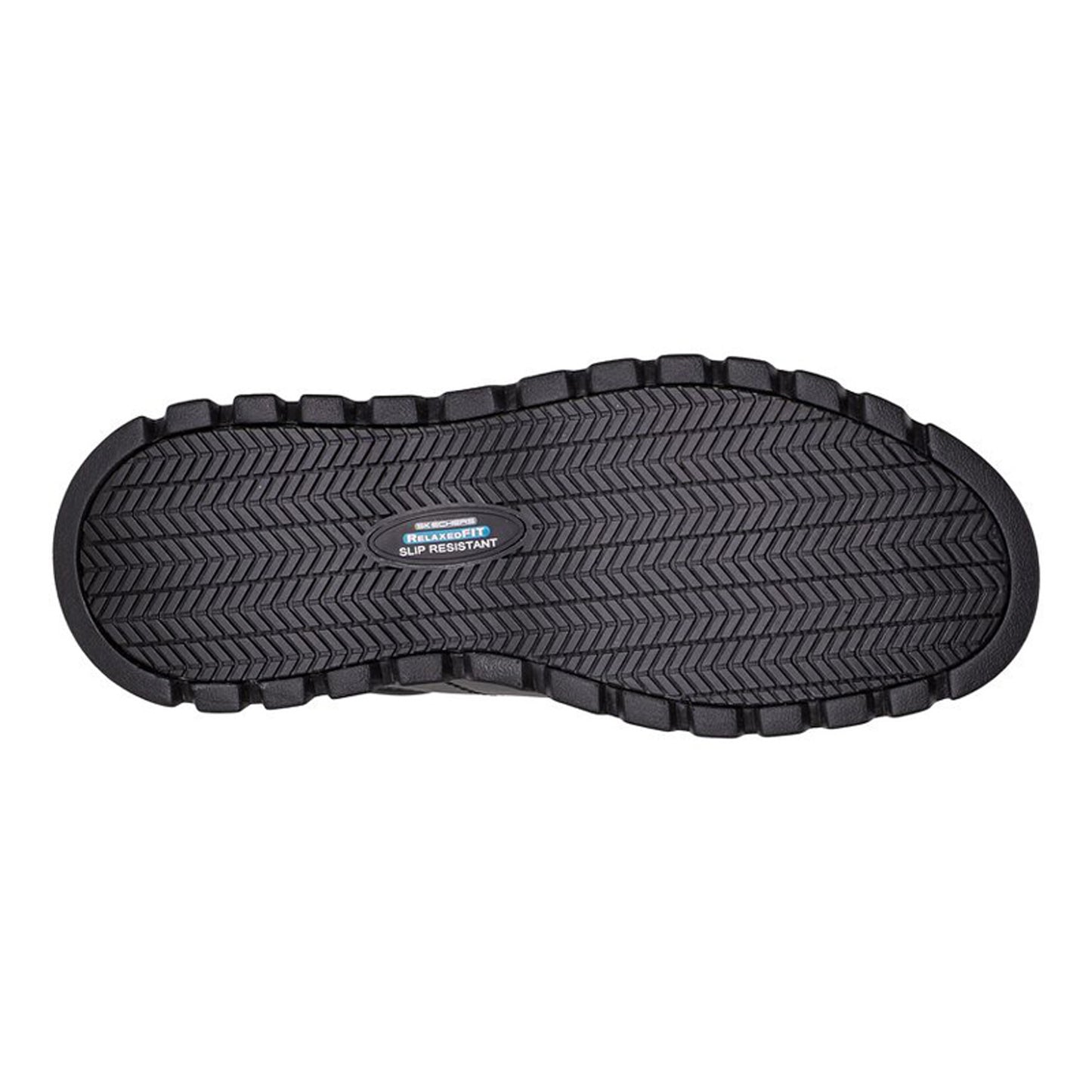 Peltz Shoes Women's Skechers Street Cleat SR Work Shoe BLACK 108113-BLK