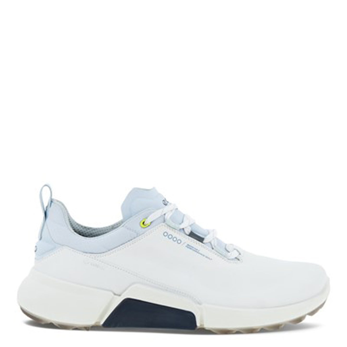 Peltz Shoes Men's Ecco Golf Biom H4 Golf Shoe White/Air 108284-60611