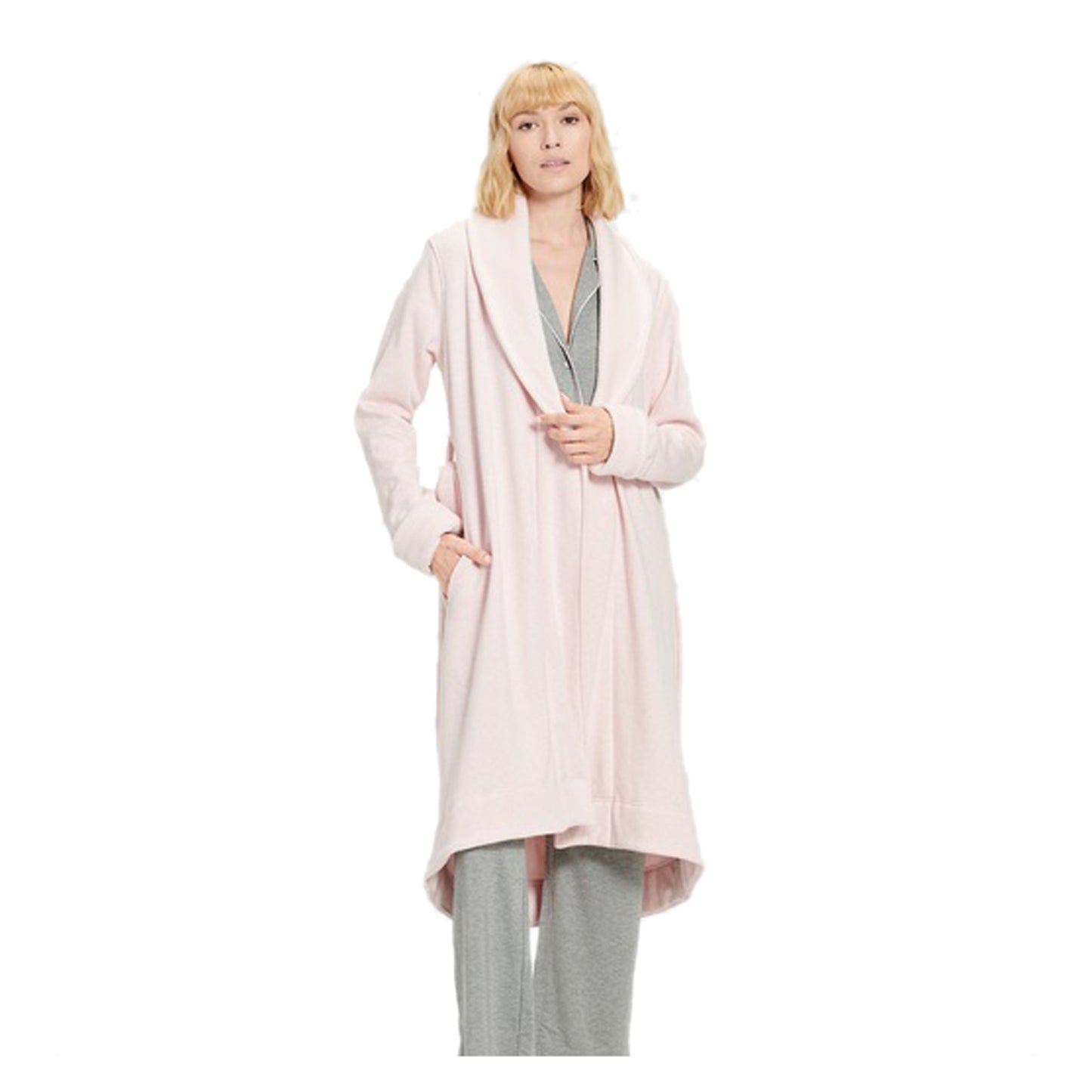 Peltz Shoes Women's Ugg Duffield II Robe SEASHELL PINK 1095612-SPHH