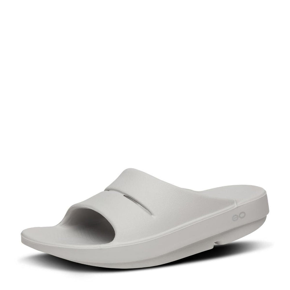 Oofos OOAHH Unisex NEW Slide Sandal Grey Multiple Sizes display picture 2