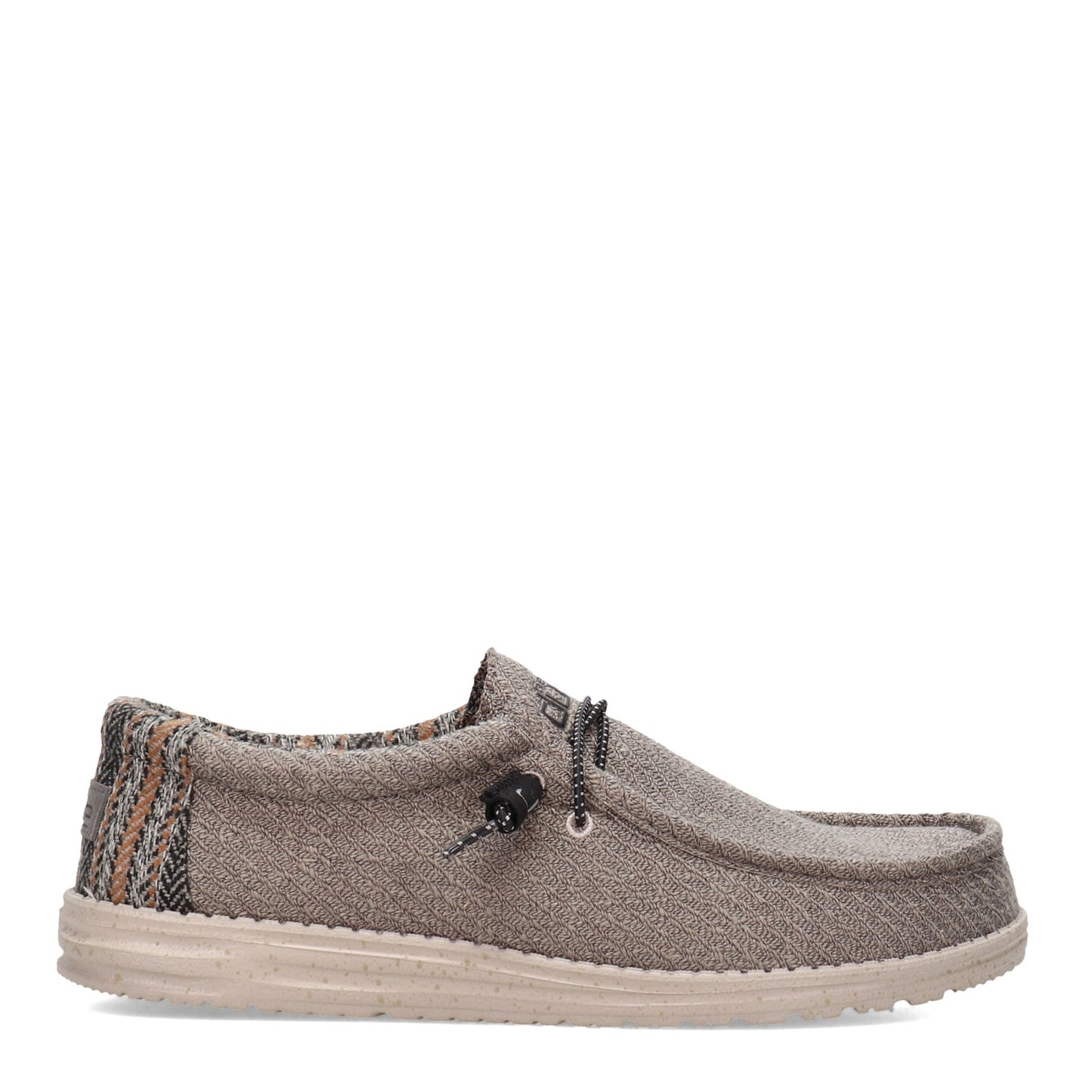 Peltz Shoes Men's Hey Dude Wally Stretch Slip-On BAJA GREY 110063269