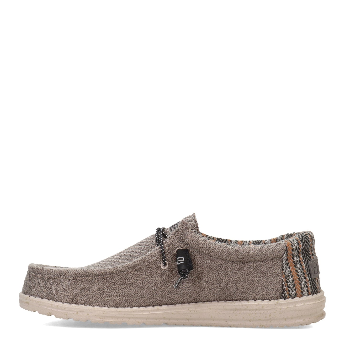 Peltz Shoes Men's Hey Dude Wally Stretch Slip-On BAJA GREY 110063269