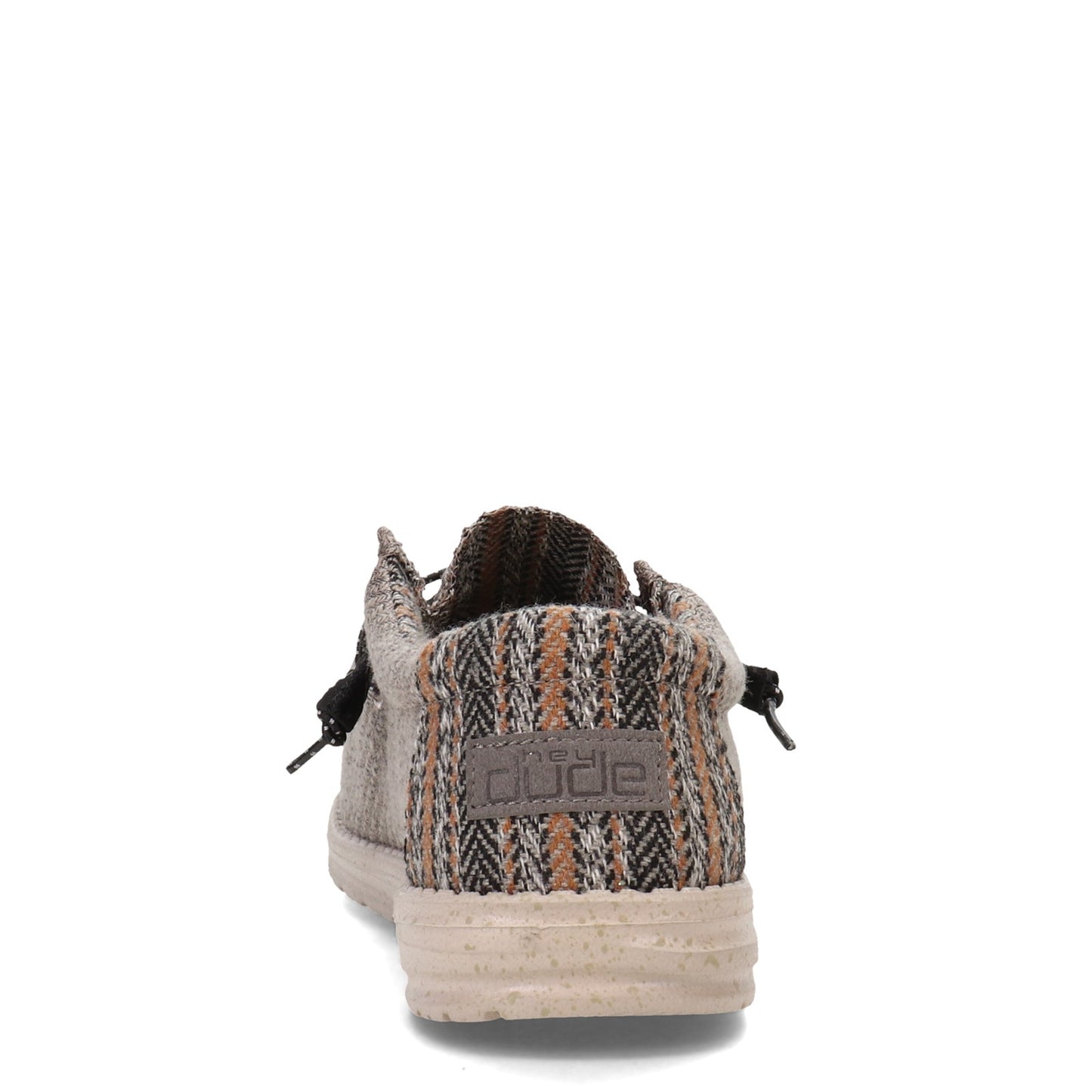 Peltz Shoes Men's Hey Dude Wally Stretch Slip-On BAJA GREY 110063269