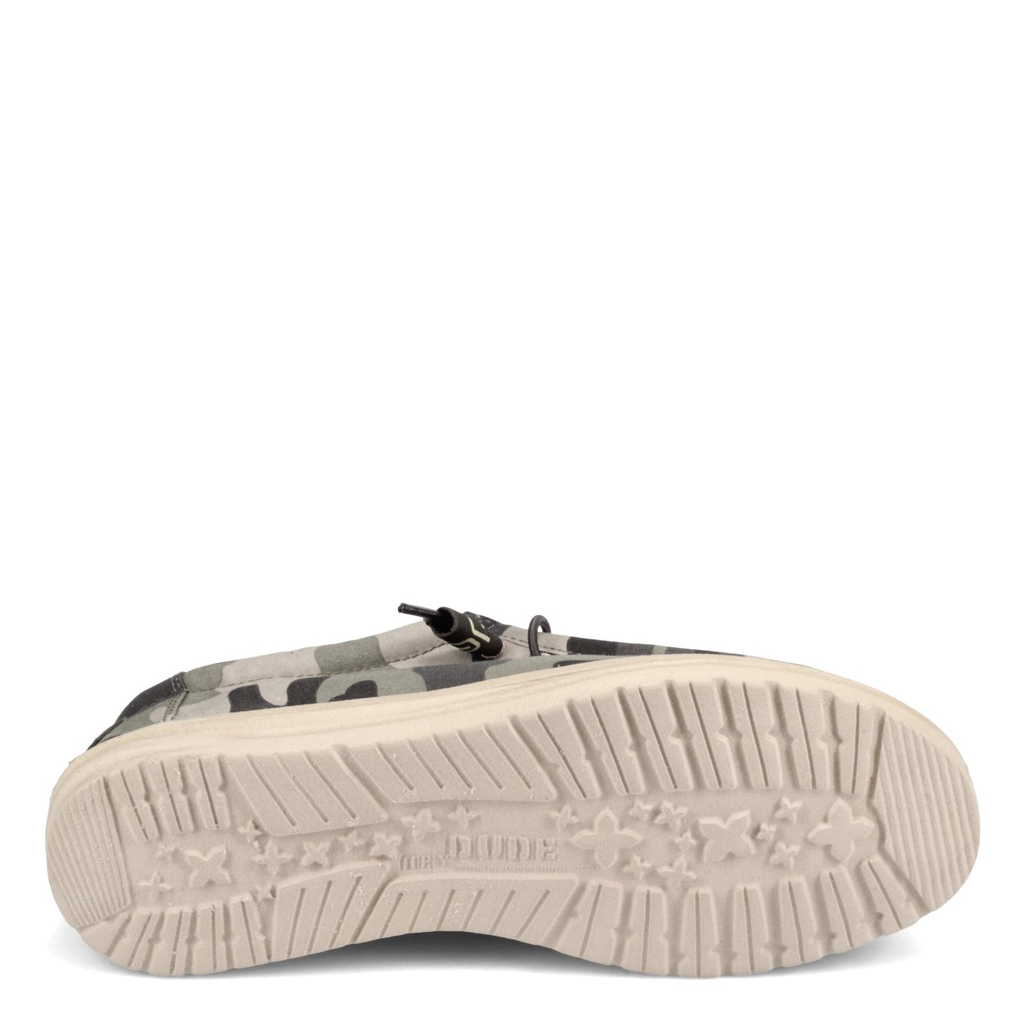 Peltz Shoes Men's Hey Dude Wally Canvas Slip-On CAMO 110067003