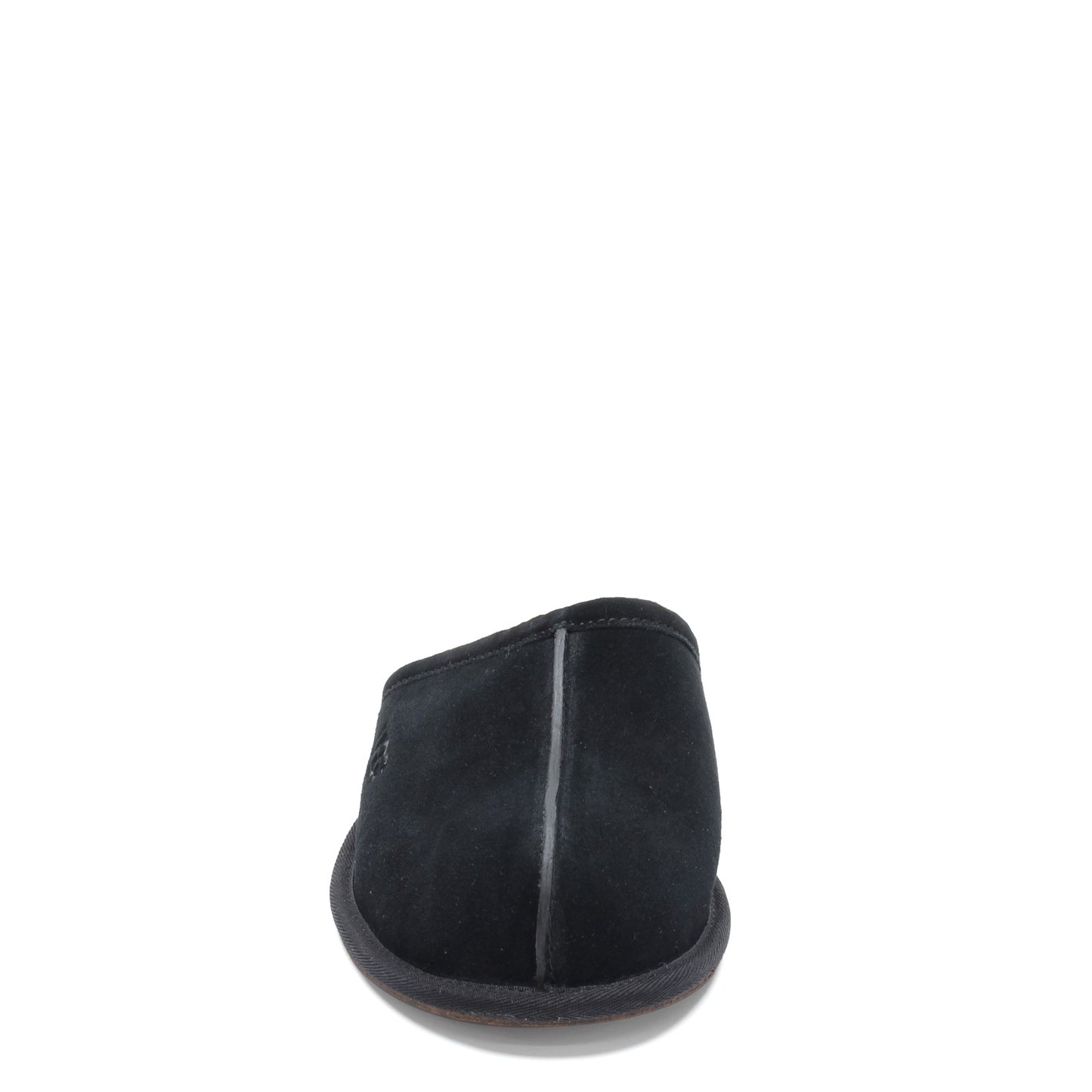 Peltz Shoes Men's Ugg Scuff Slipper Black 1101111-BLK