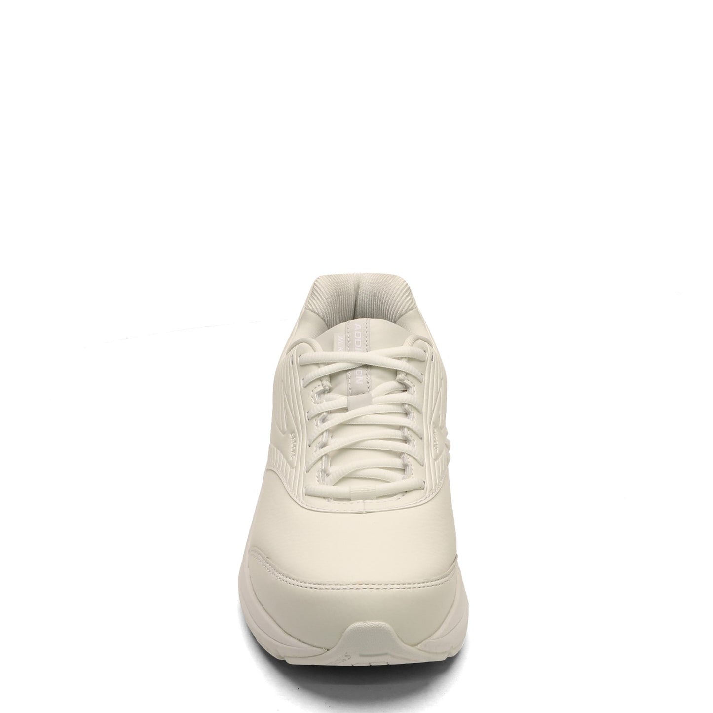 Peltz Shoes Men's Brooks Addiction Walker 2 Walking Shoe White/White 110318 1D 142