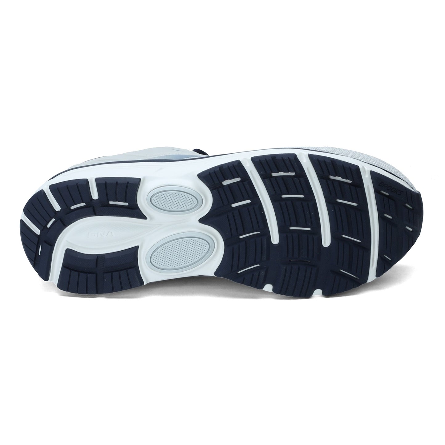 Peltz Shoes Men's Brooks Dyad 11 Running Shoe - Wide Width Antarctica/Grey 110323 4E 071