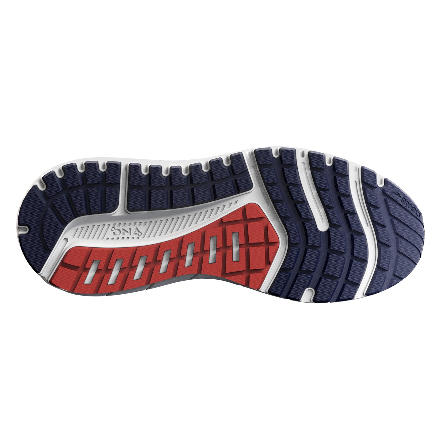 Peltz Shoes Men's Brooks Beast 20 Running Shoe Peacoat/Midnight/Red 110327 1D 480