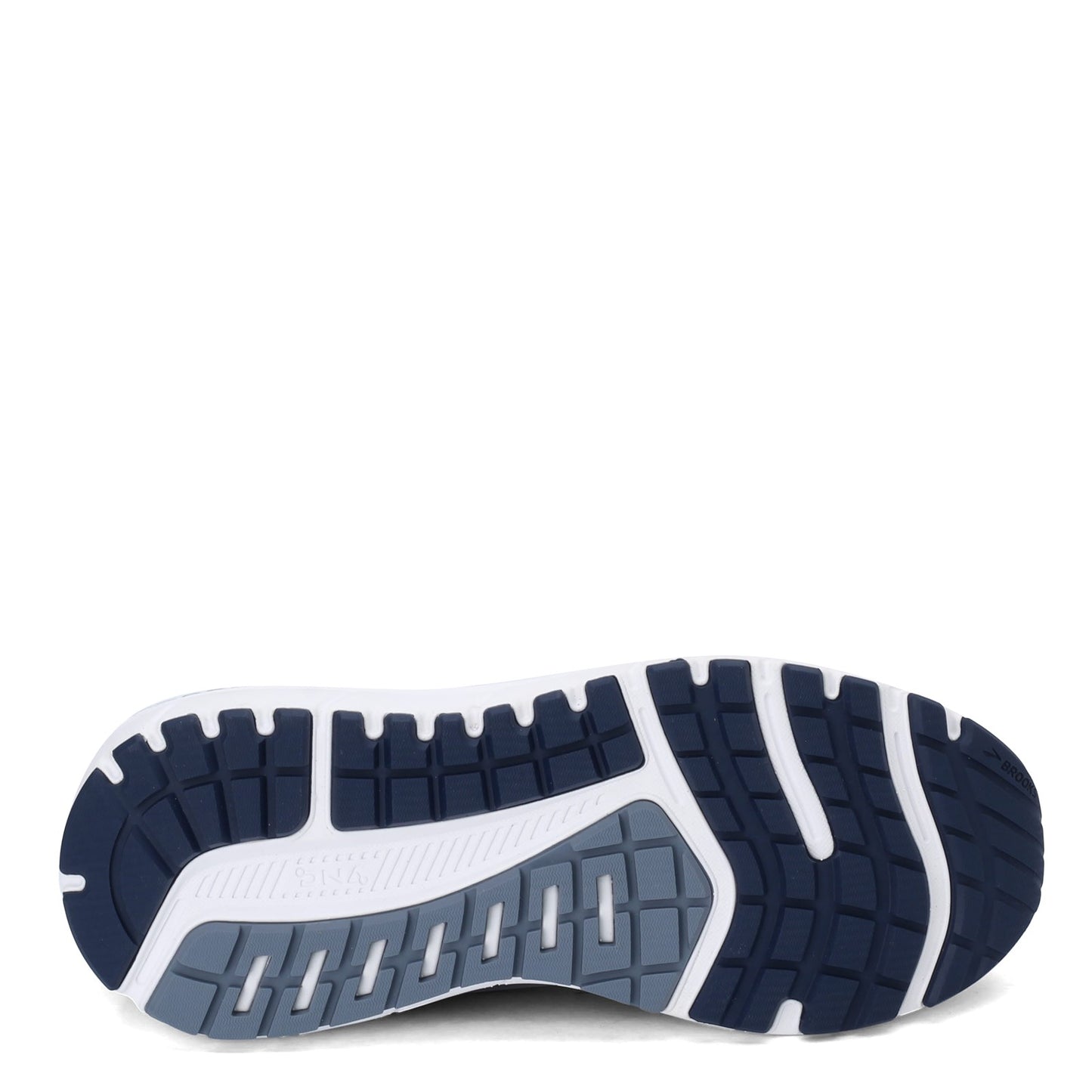 Peltz Shoes Men's Brooks Beast 20 Running Shoe - Extra Wide Width Blue/Grey 110327 4E 491
