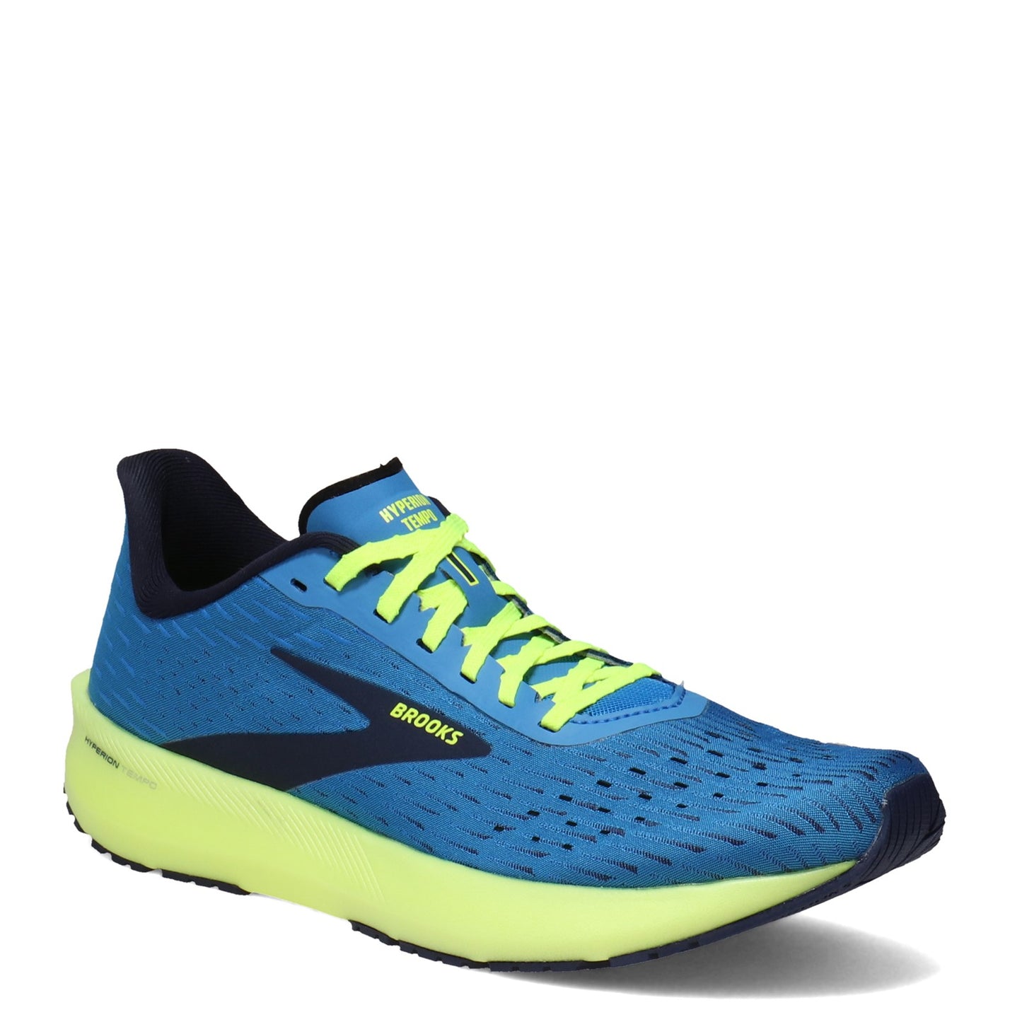 Peltz Shoes Men's Brooks Hyperion Tempo Running Shoe Blue/Peacoat 110339 1D 491