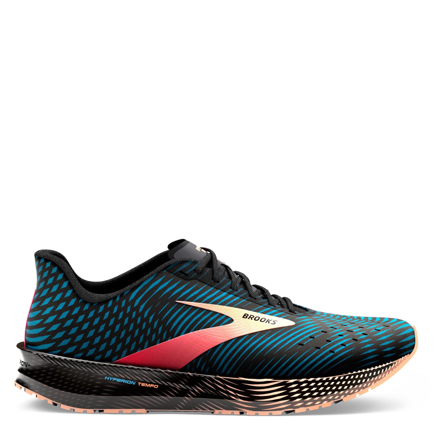 Peltz Shoes Men's Brooks Hyperion Tempo Running Shoe Blue/Phantom 110339 1D 426