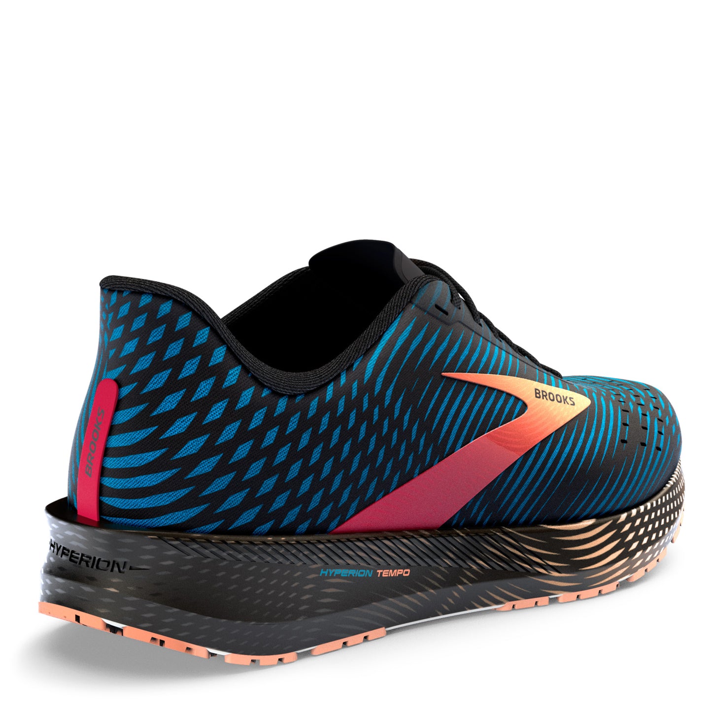 Peltz Shoes Men's Brooks Hyperion Tempo Running Shoe Blue/Phantom 110339 1D 426