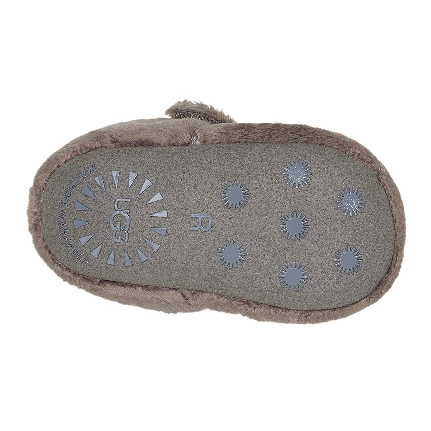 Peltz Shoes Boy's Ugg Bixbee Bootie - Infant Charcoal 1103497I-CHRC