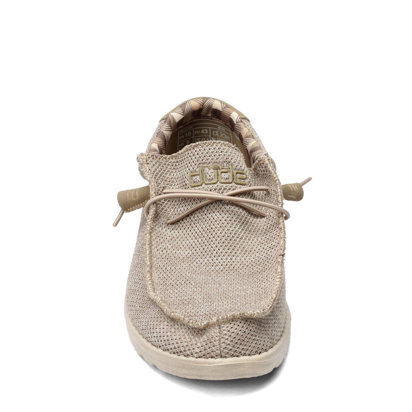 Peltz Shoes Men's Hey Dude Wally Sox BEIGE 110350500
