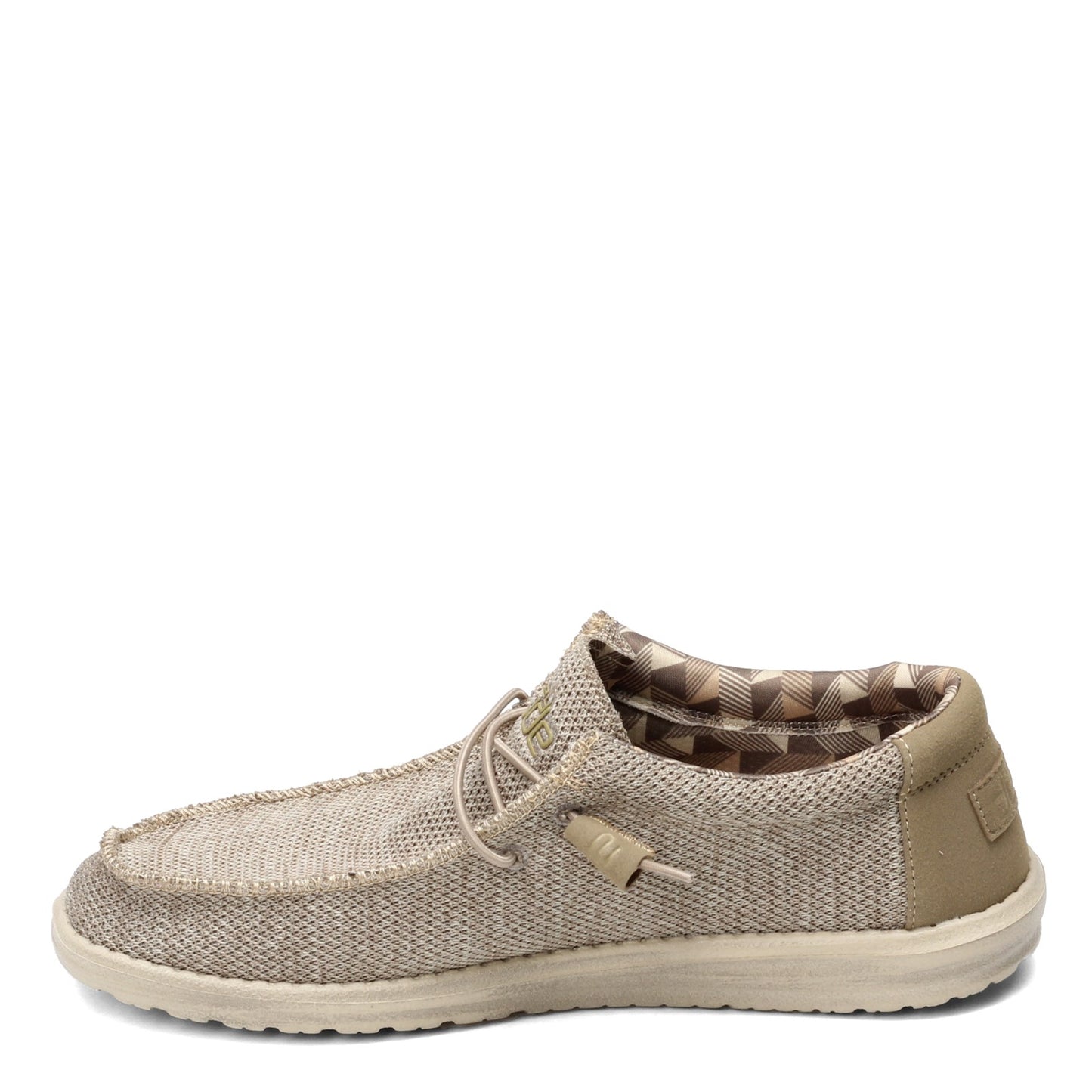 Peltz Shoes Men's Hey Dude Wally Sox BEIGE 110350500
