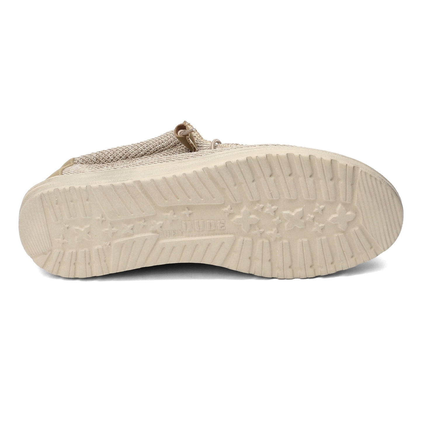 Peltz Shoes Men's Hey Dude Wally Sox BEIGE 110350500
