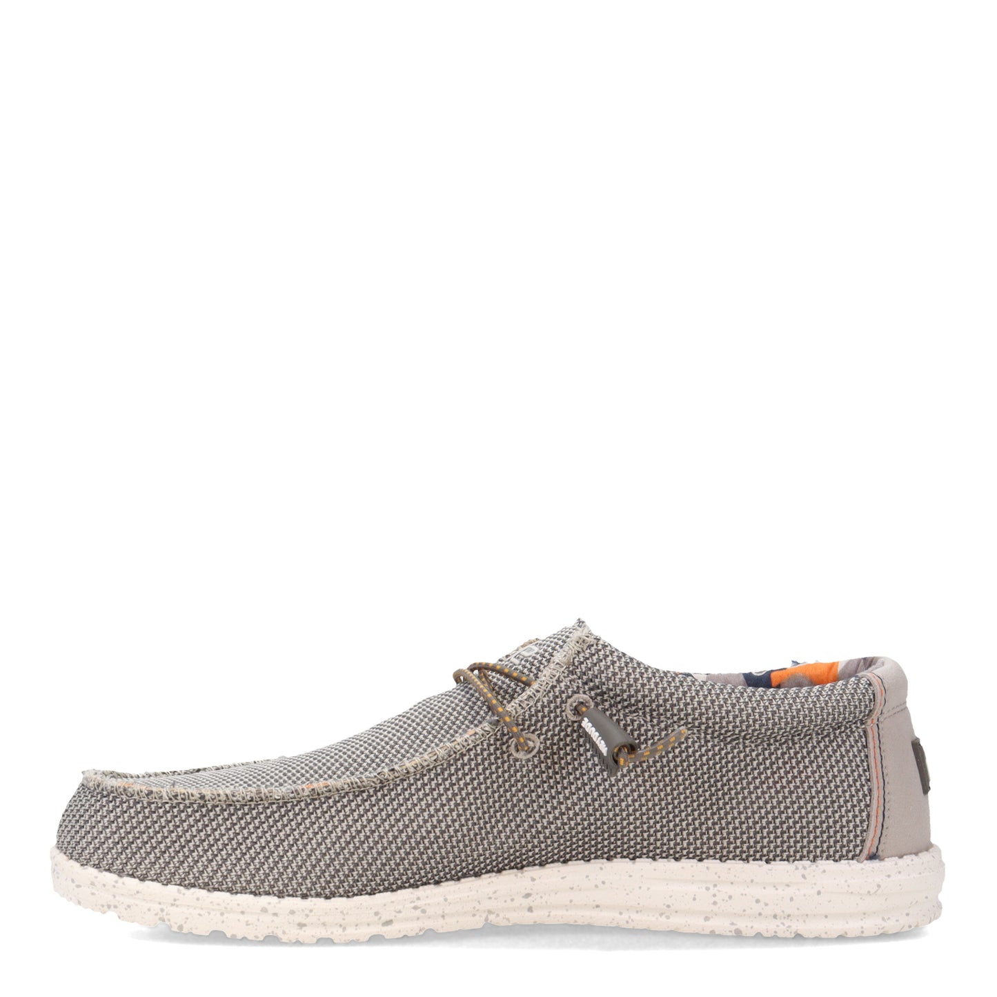 Peltz Shoes Men's Hey Dude Wally Sox Slip-On ASPHALT 110352167