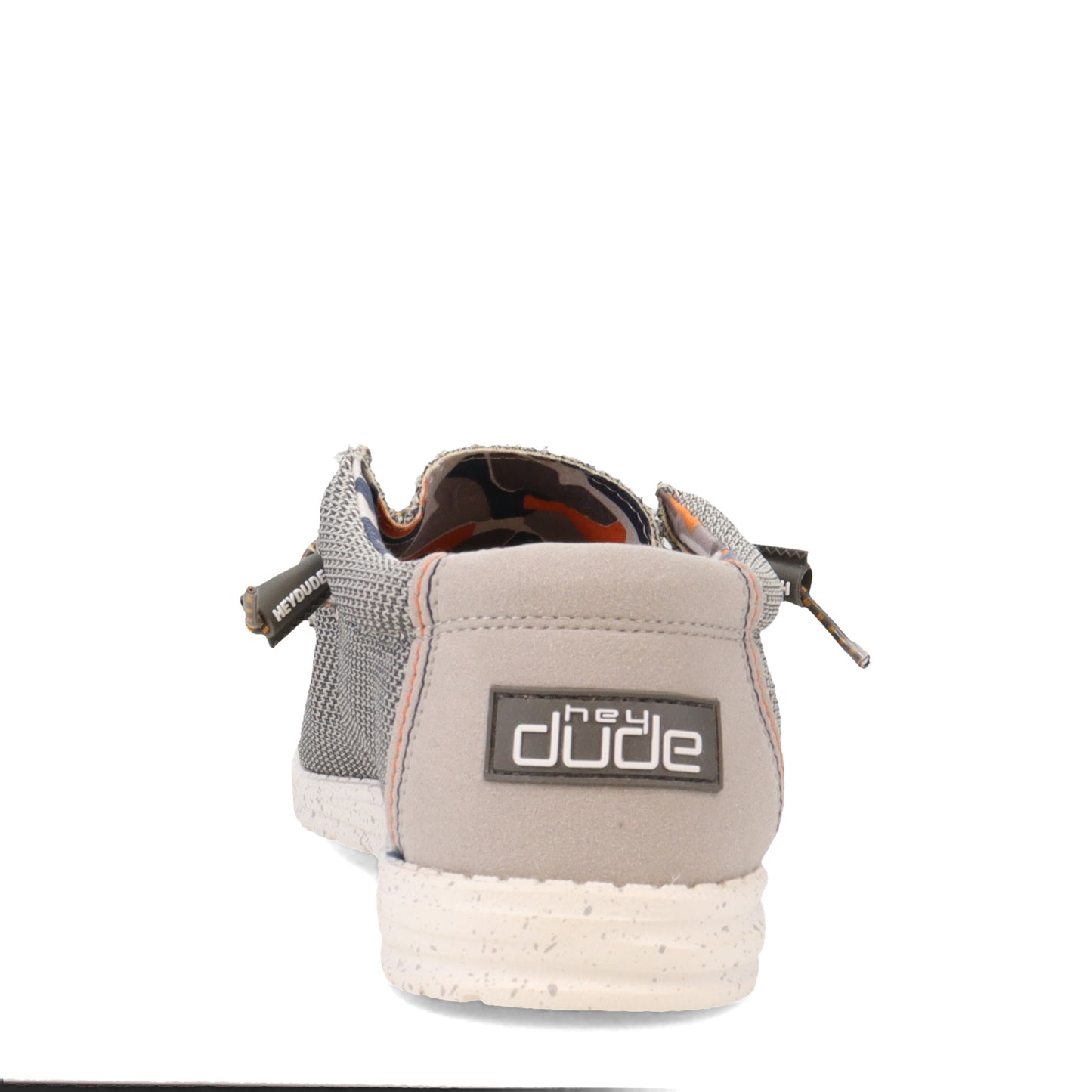 Peltz Shoes Men's Hey Dude Wally Sox Slip-On ASPHALT 110352167