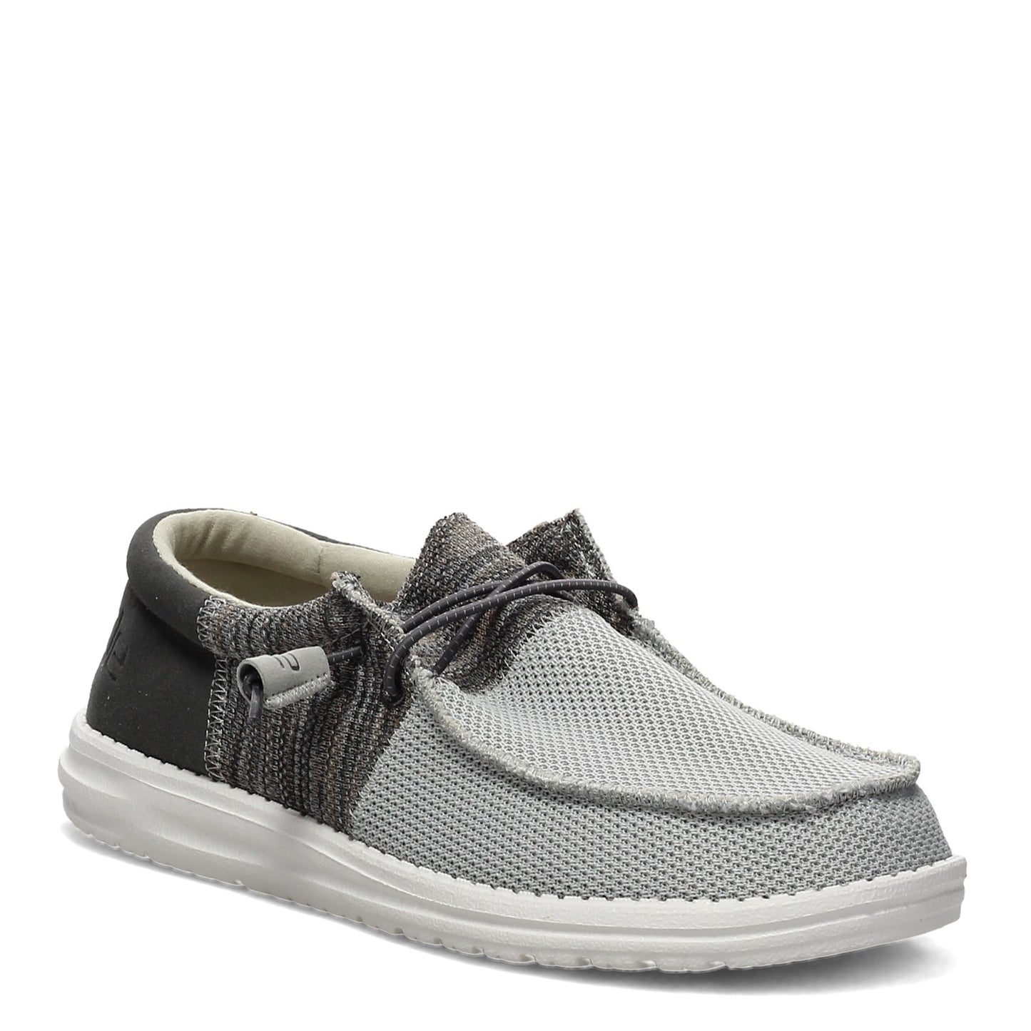 Peltz Shoes Men's Hey Dude Wally Sox Slip-On SLATE 110354315