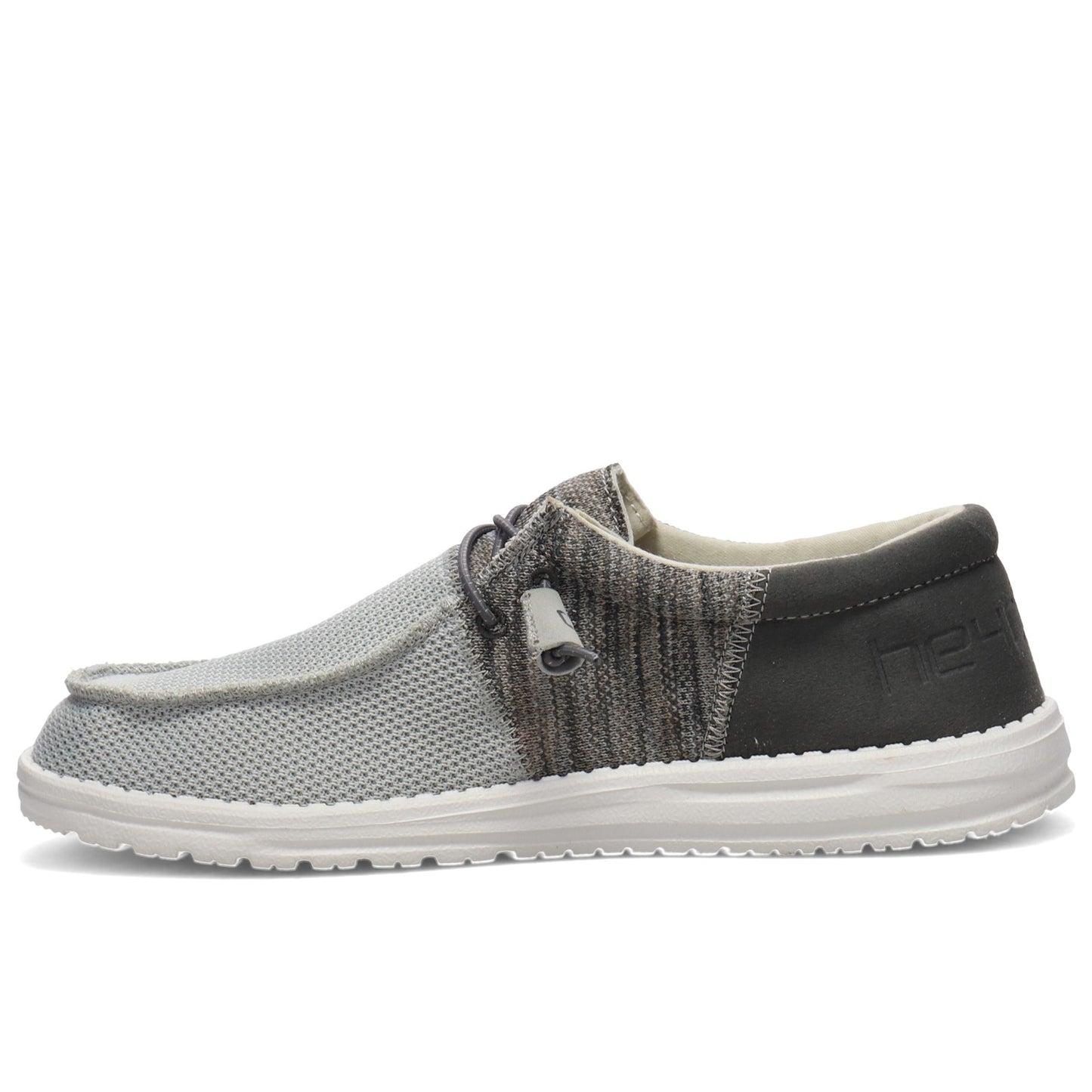 Peltz Shoes Men's Hey Dude Wally Sox Slip-On SLATE 110354315