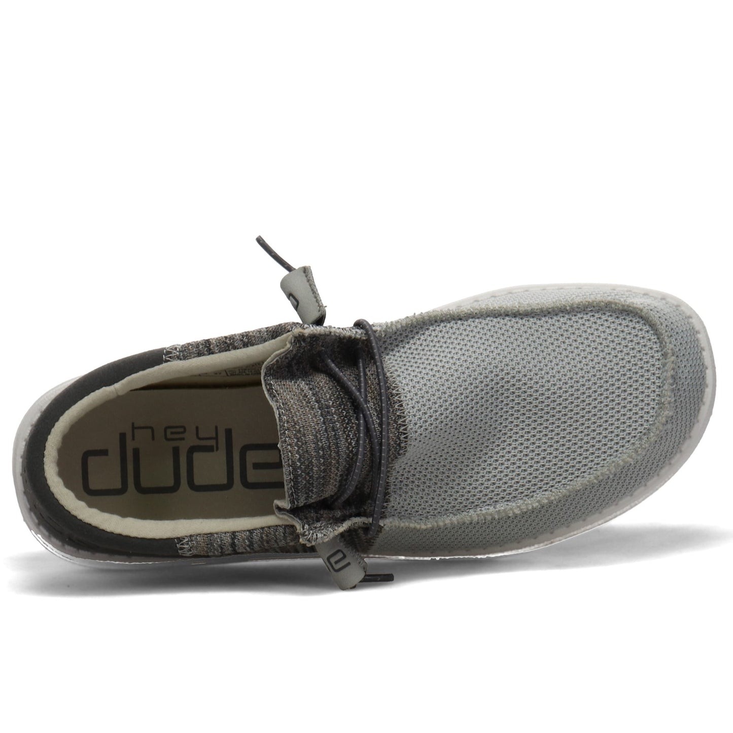 Peltz Shoes Men's Hey Dude Wally Sox Slip-On SLATE 110354315