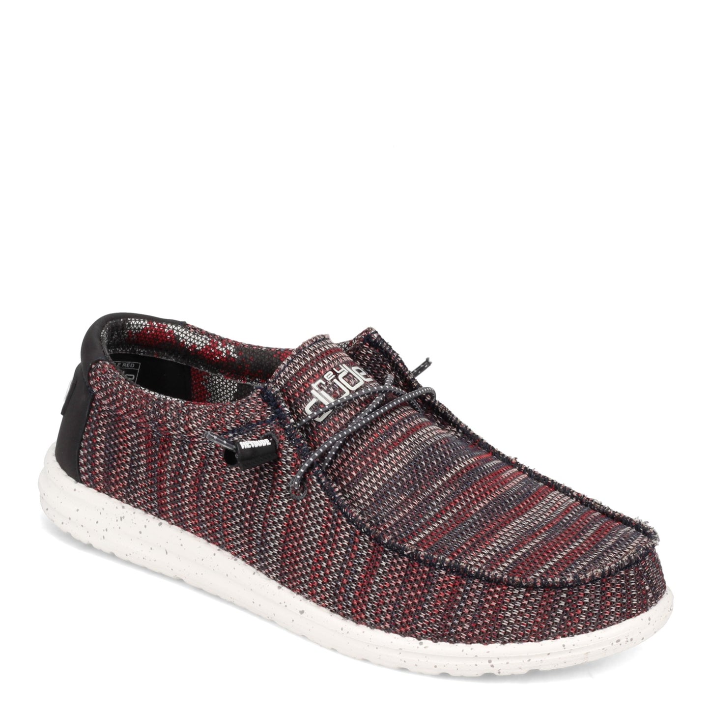 Peltz Shoes Men's Hey Dude Wally Sox Slip-On GARGOYLE 110356835