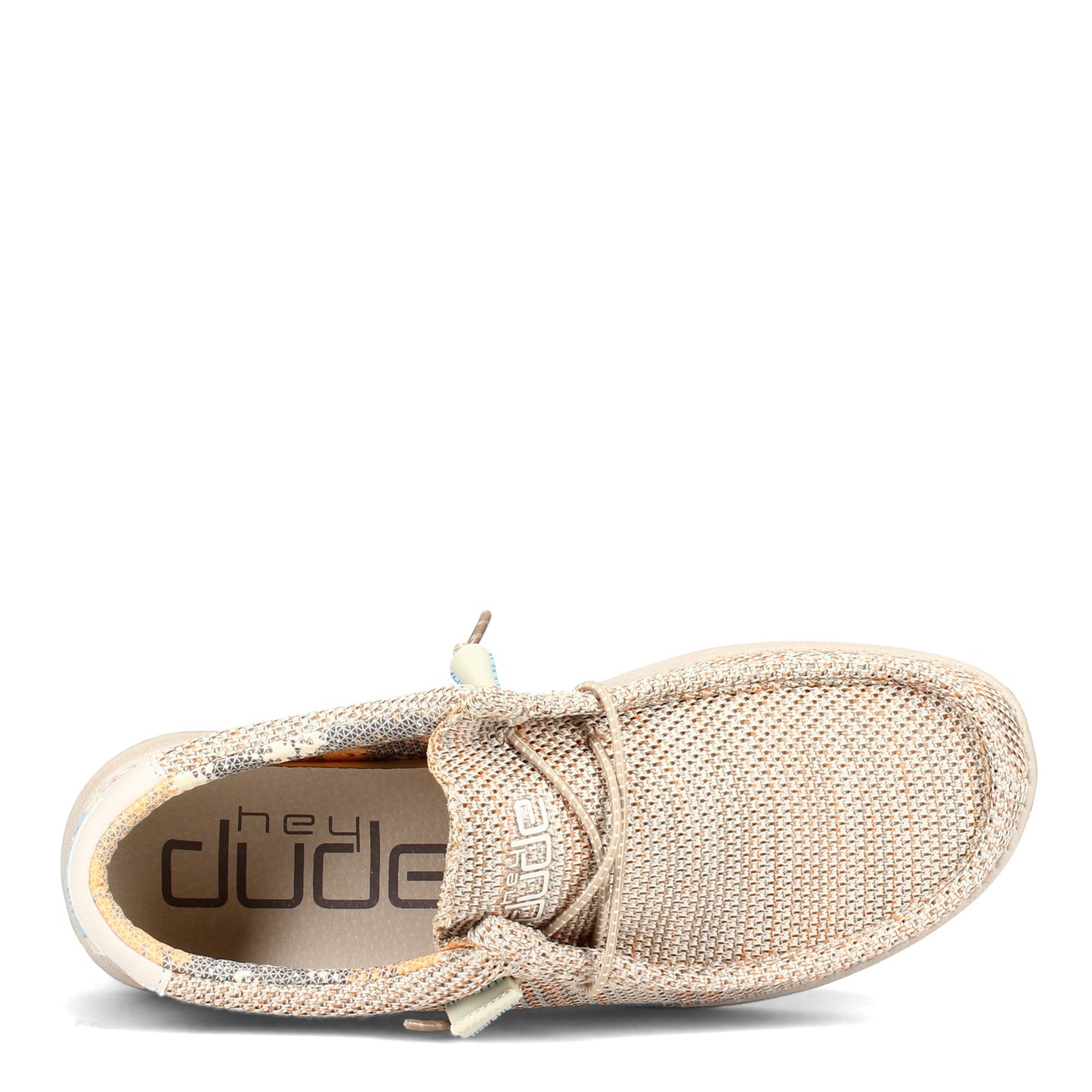 Peltz Shoes Men's Hey Dude Wally Sox Slip-On SAFARI 110359759