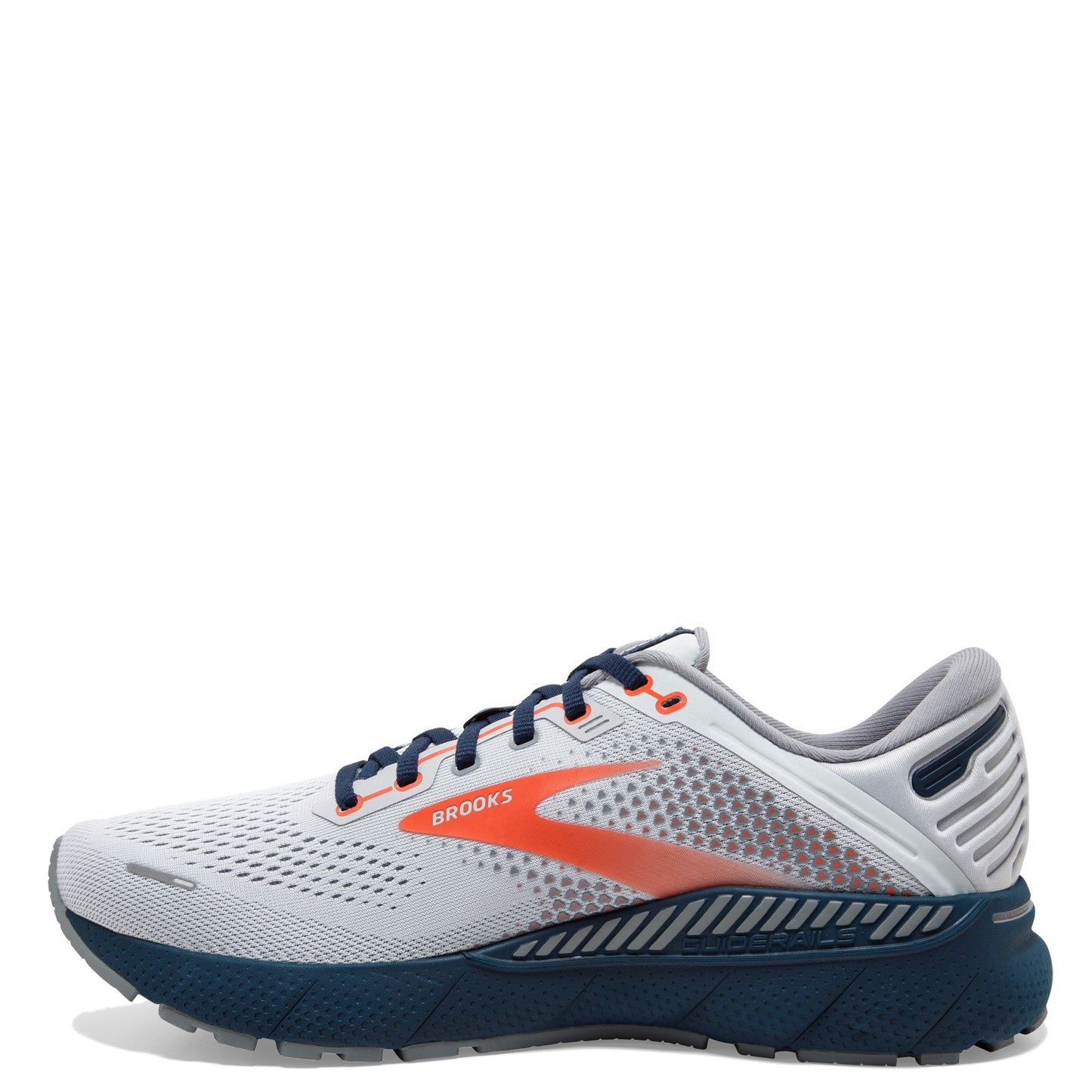 Peltz Shoes Men's Brooks Adrenaline GTS 22 Running Shoe Artic/Red/Titan 110366 1D 004